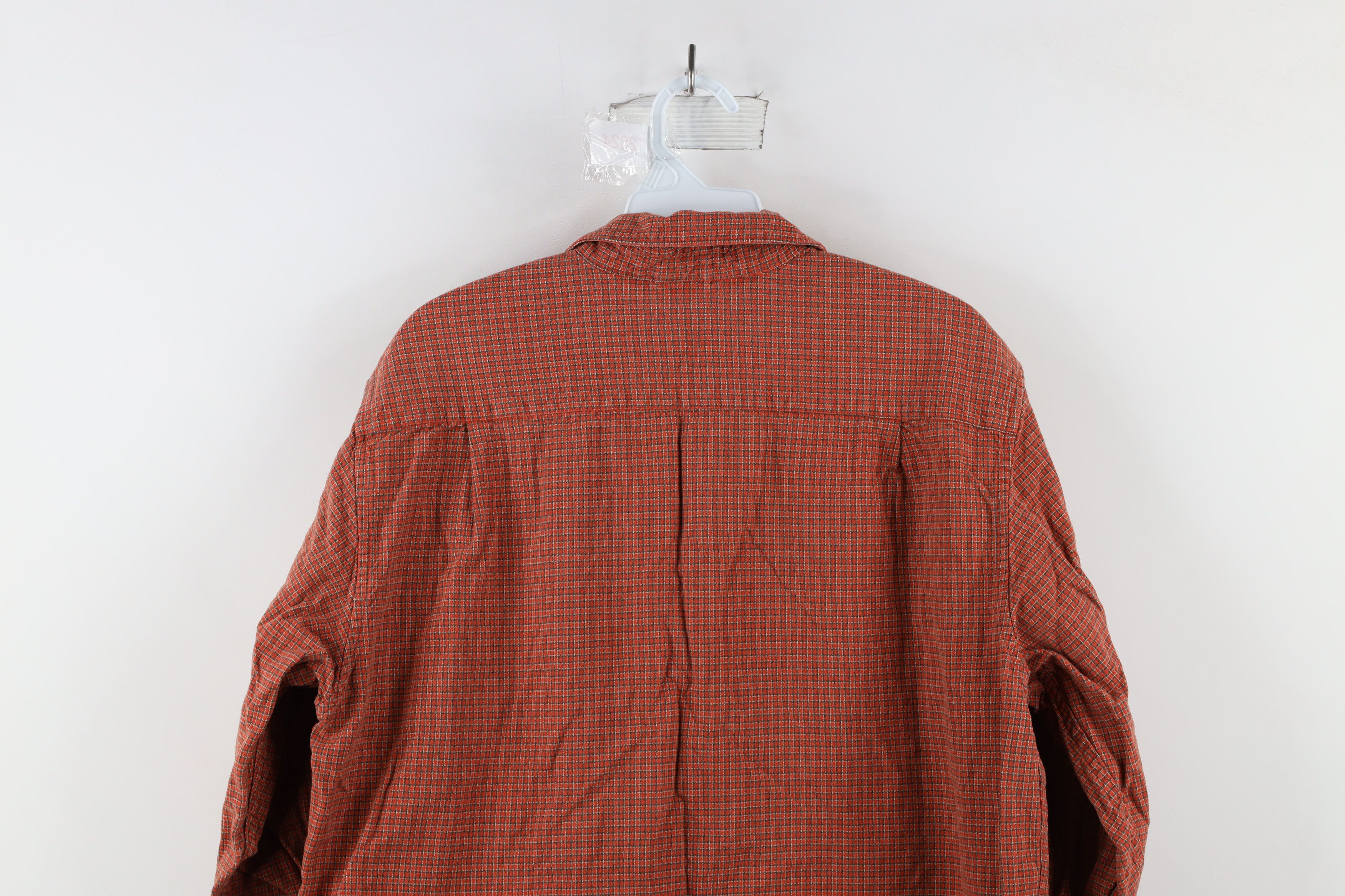 Gap × Vintage Vintage 90s Gap Heavyweight Collared Button Shirt Orange Size US M / EU 48-50 / 2 - 8 Thumbnail
