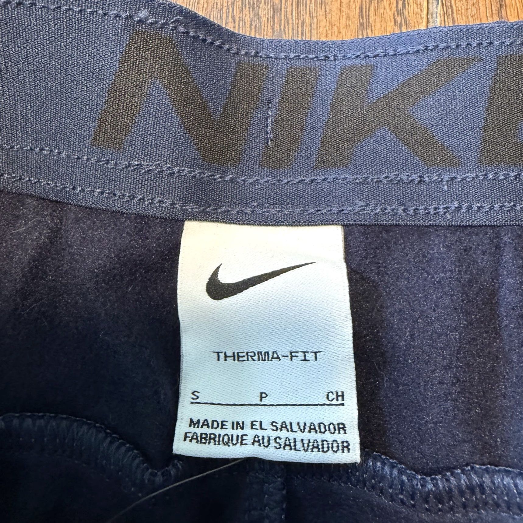 Nike Nike Therma Fit Sweatpants Men's Open Hem DQ4856-451 Small Regular Waist 30" Blue Polyester Pockets Casual Activewear Size US 33 - 6 Thumbnail