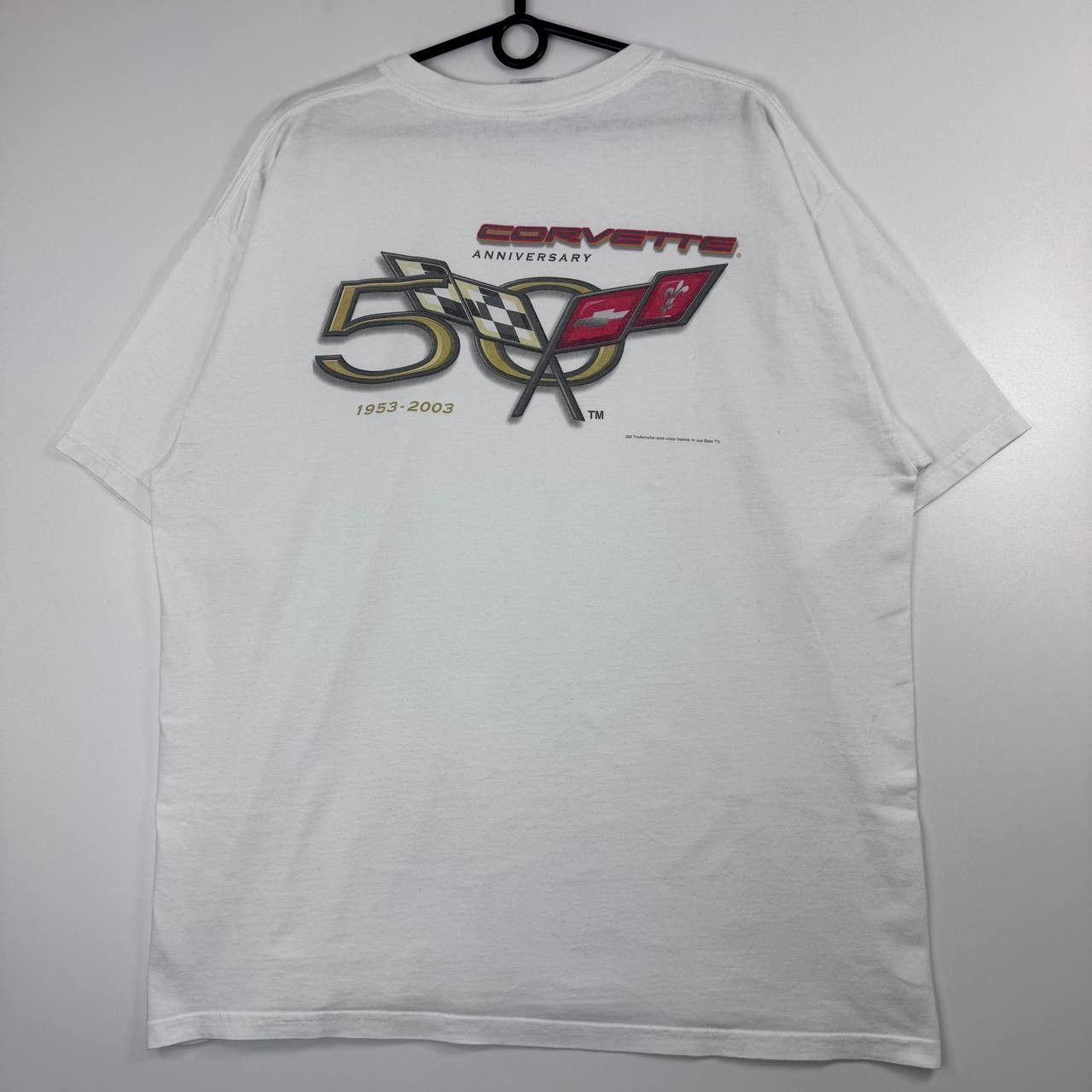 Other Vintage Corvette 50th Anniversary T Shirt Mens Graphic XL Size US XL / EU 56 / 4 - 7 Thumbnail