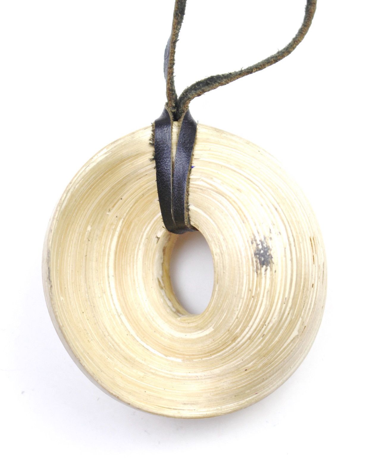 If Six Was Nine 2000S JAPANESE MADE NATURAL WHORL — BAMBOO ARTISAN NECKLACE Size ONE SIZE - 3 Thumbnail