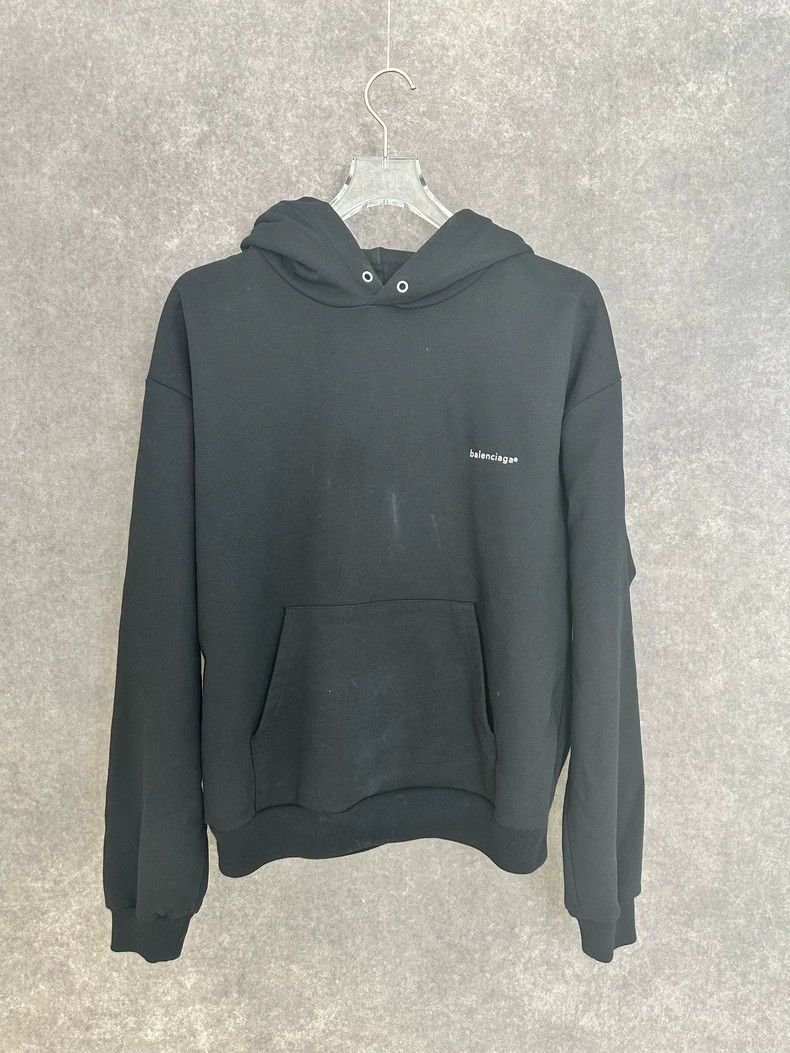 Balenciaga Balenciaga Small logo hooded sweater Size US M / EU 48-50 / 2 - 1 Thumbnail