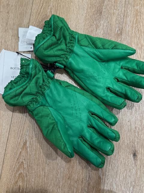 Bottega Veneta Bottega Gloves with Nylon and Leather Size ONE SIZE - 1 Thumbnail