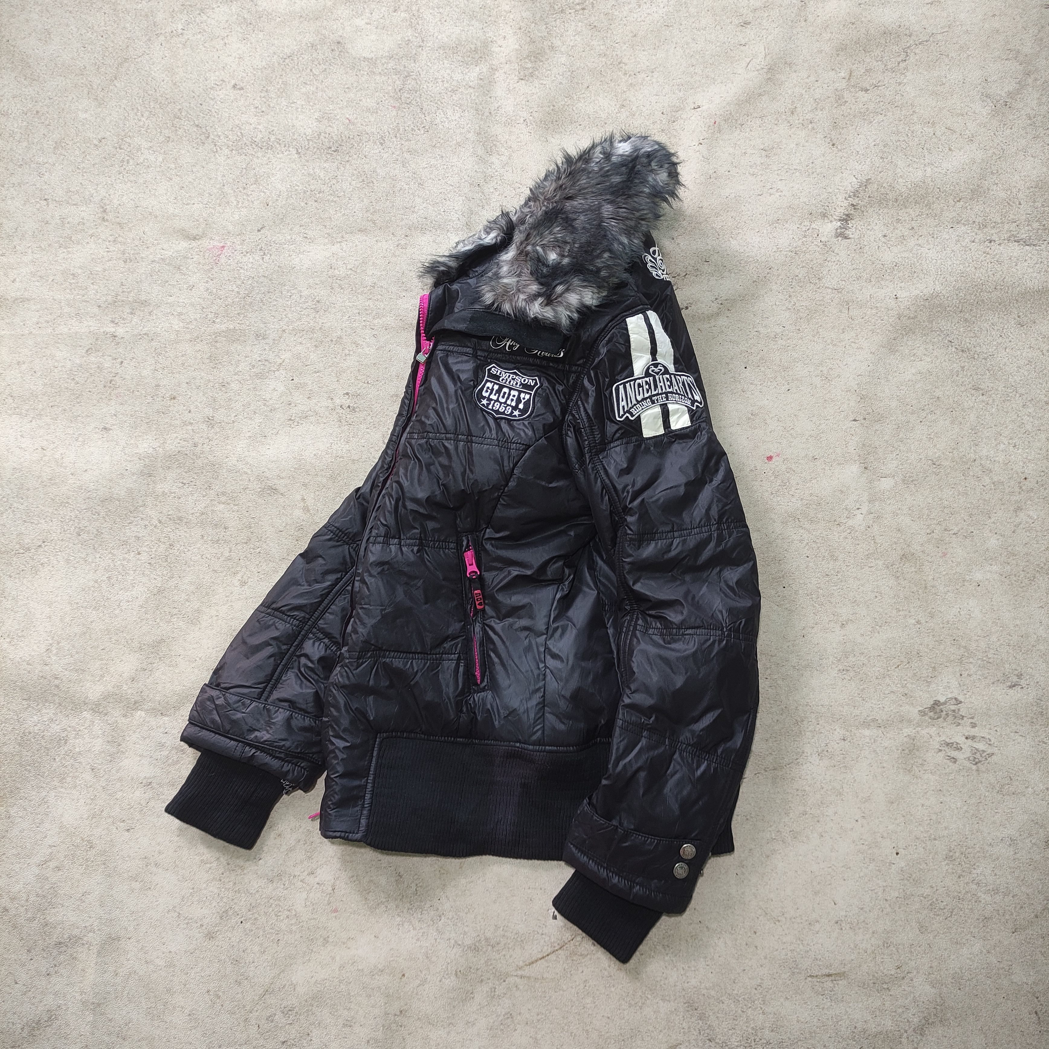 If Six Was Nine Angel Hearts “Simpsons” biker jacket style Gostar De Fuga Size US M / EU 48-50 / 2 - 5 Thumbnail