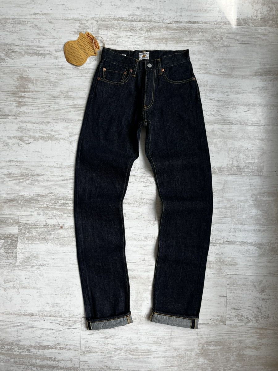 Japanese Brand Pherrows Stormy Blue Lot 441 Selvedge Blue Denim Jeans 28/36 Size US 28 / EU 44 - 6 Thumbnail