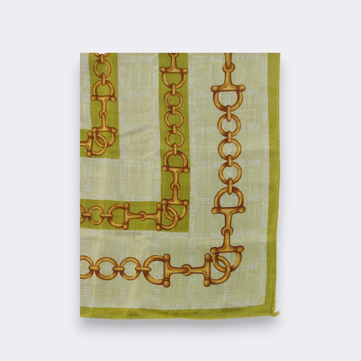 Celine Vintage Celine Handkerchief Neckerchief Bandana H112E Size ONE SIZE - 3 Thumbnail