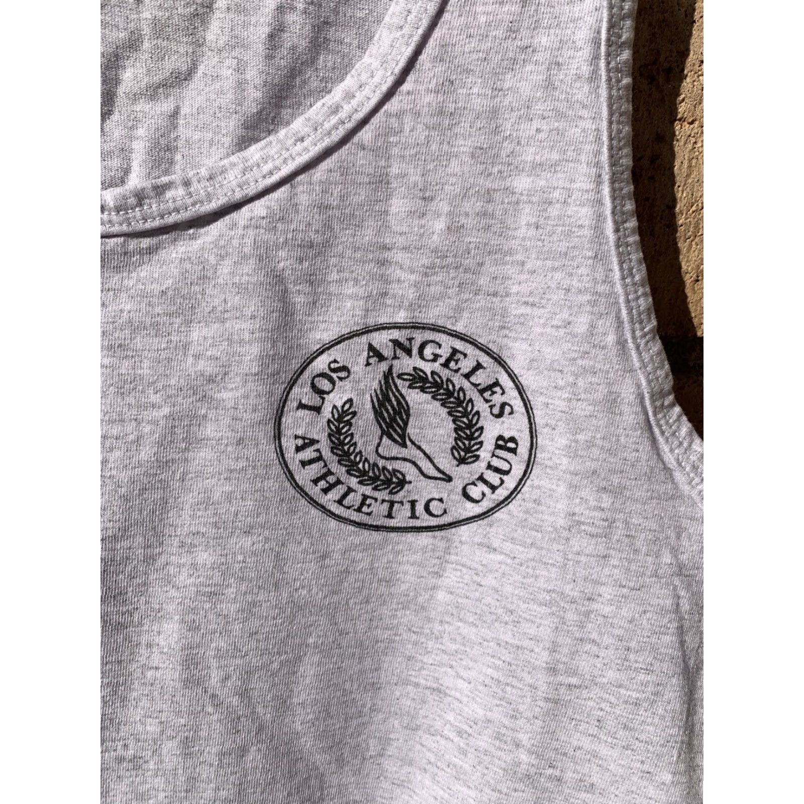Vintage VINTAGE Los Angeles Athletic Club Tank Top Single Stitch Hem Size L Shirt Men Gray Cotton Jersey Graphic Print Logo Athletic California 90s? Size US L / EU 52-54 / 3 - 3 Thumbnail