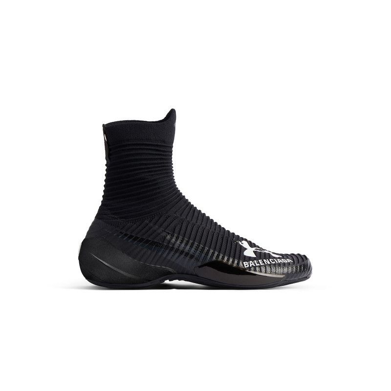 Balenciaga × Under Armour o1srvl11e0426 Under Armour® Hyper Sneakers in Black Size US 11 / EU 44 - 1 Thumbnail