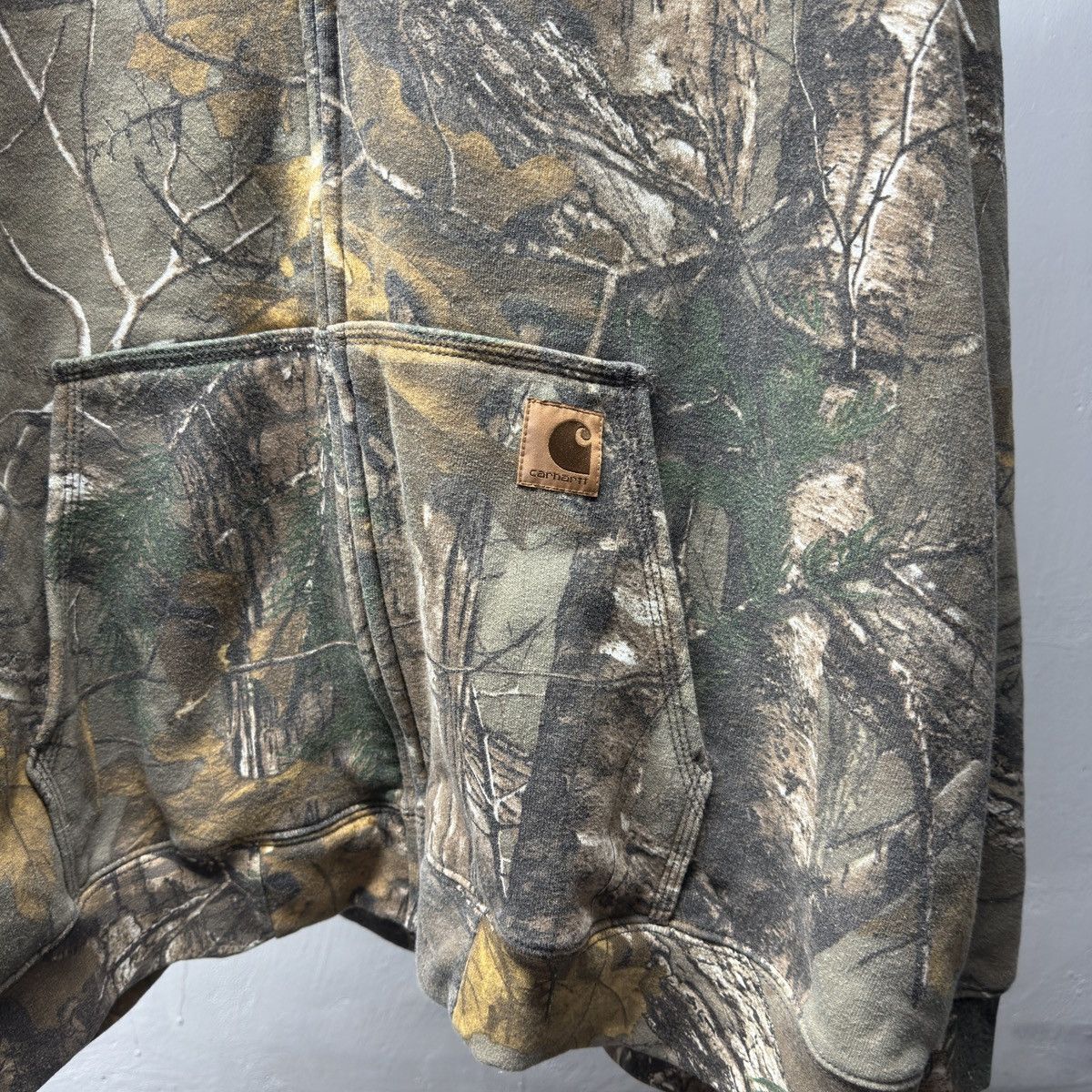 Carhartt Carhartt Realtree Camo Zip Up Hoodie ERD Grunge Chrome Size US XXL / EU 58 / 5 - 5 Thumbnail