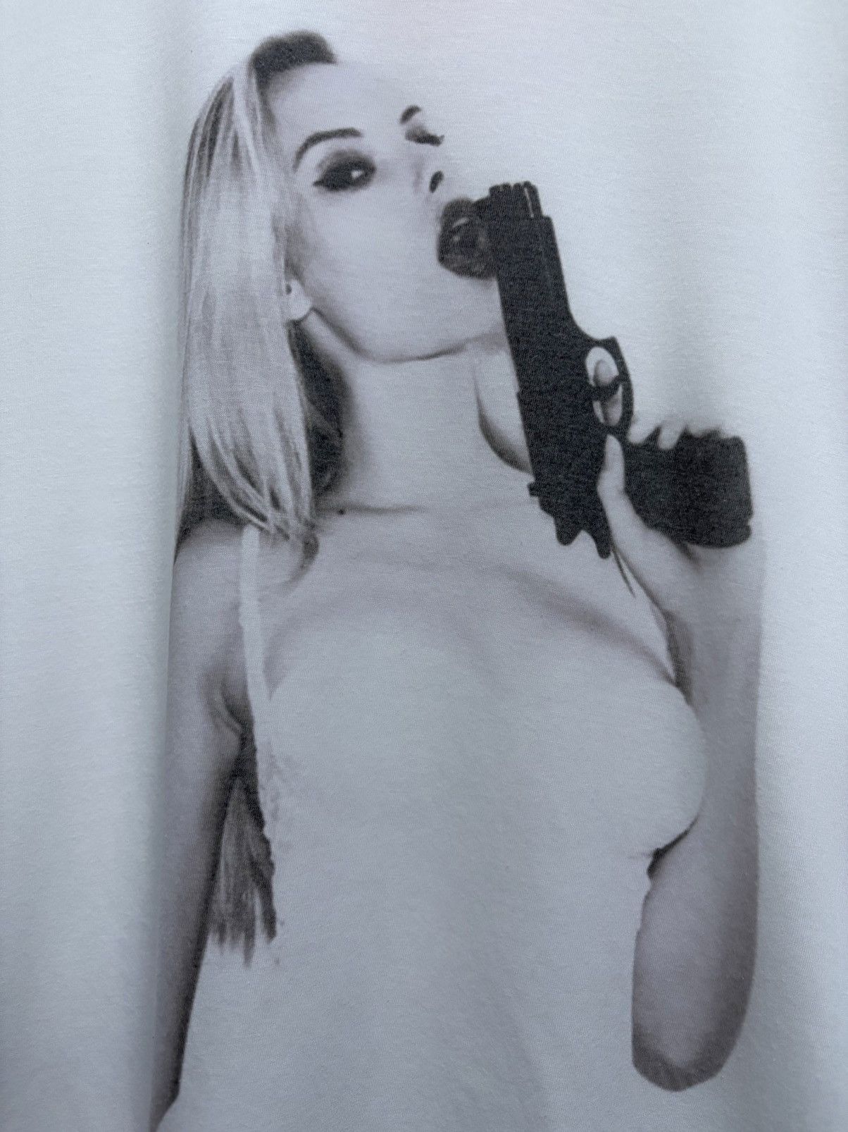 Hysteric Glamour 2000's Punk Rock Princess / HG - Angie The Wanted T-Shirt Size US S / EU 44-46 / 1 - 4 Thumbnail