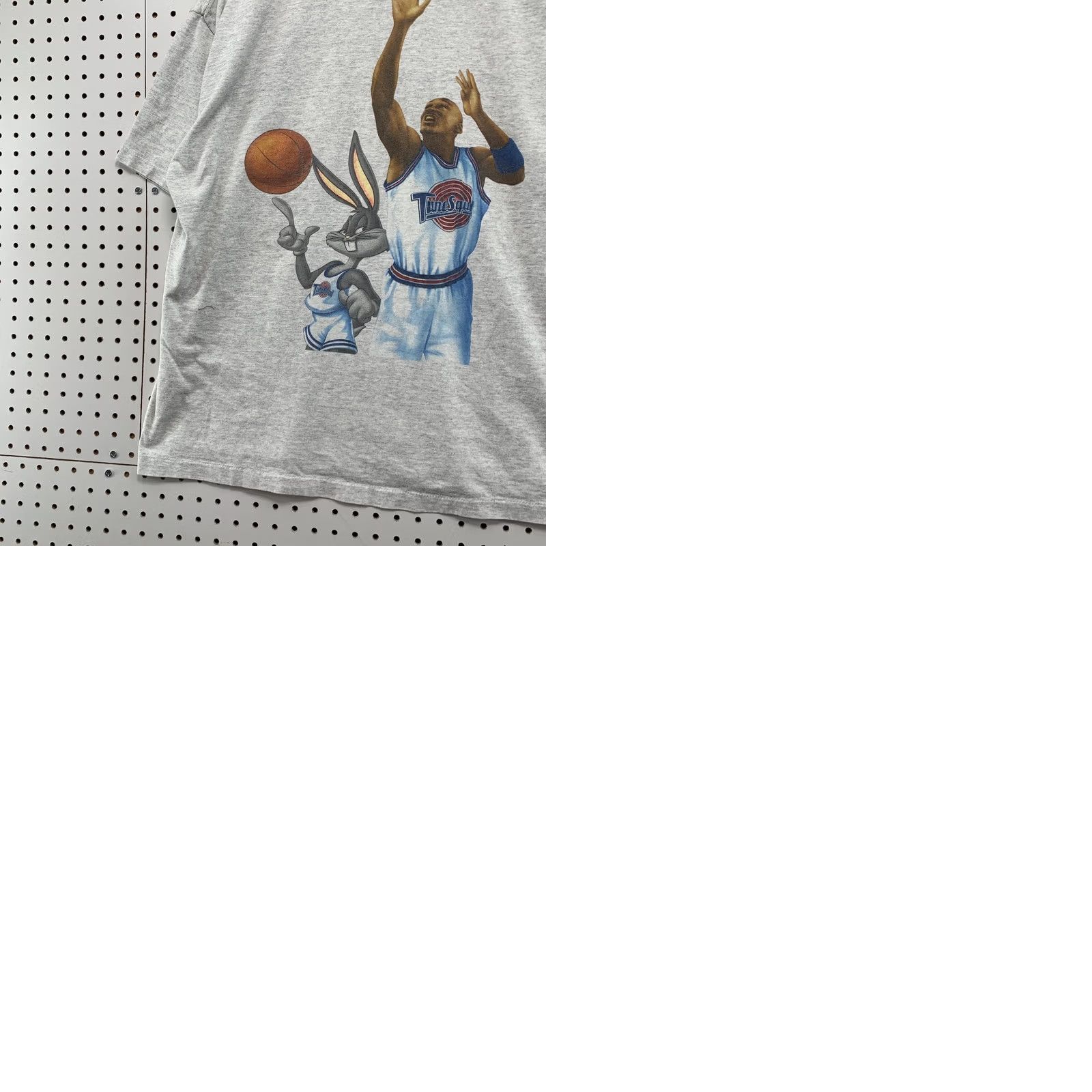 Vintage VINTAGE Nike Space Jam Bugs Bunny Shirt Mens XL Gray Warner Bros USA RARE Size US XL / EU 56 / 4 - 10 Thumbnail