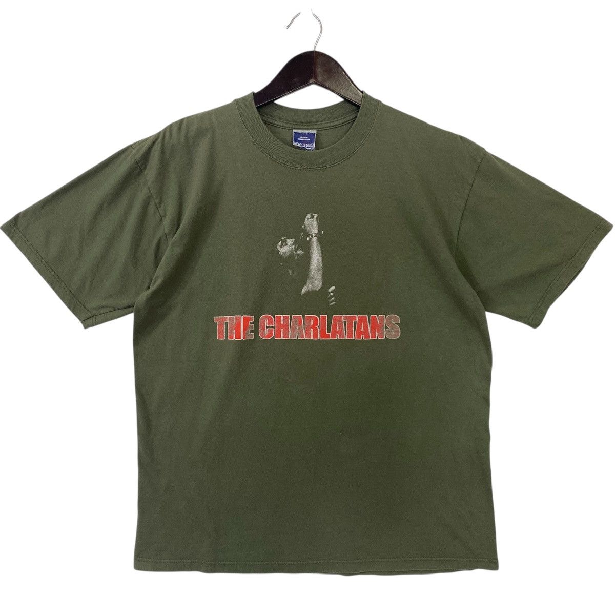 Band Tees 💥VINTAGE THE CHARLATANS Britpop band tour tee shirt Size US L / EU 52-54 / 3 - 2 Thumbnail