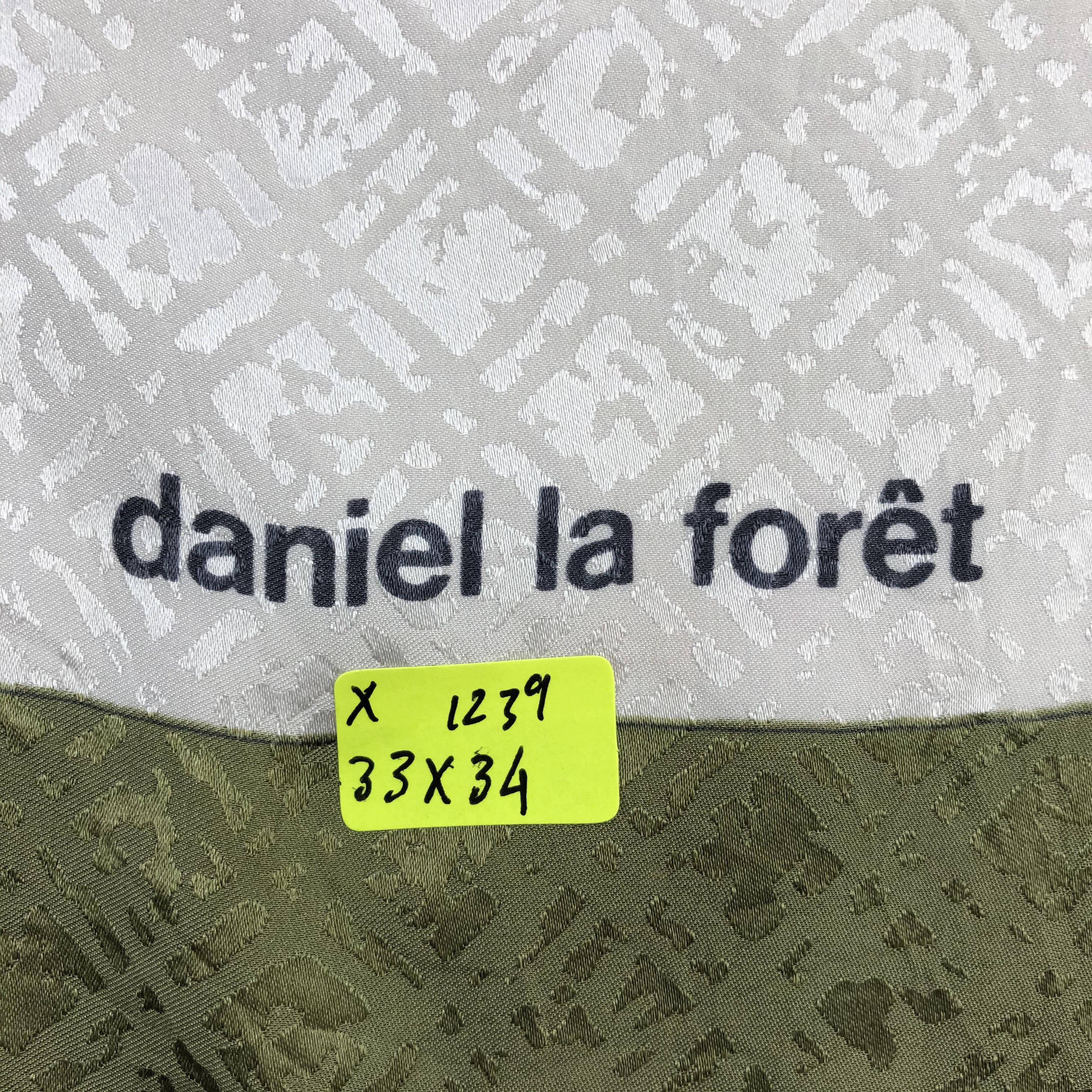 Vintage Vintage Daniel La Foret Silk Scarf Size ONE SIZE - 8 Thumbnail