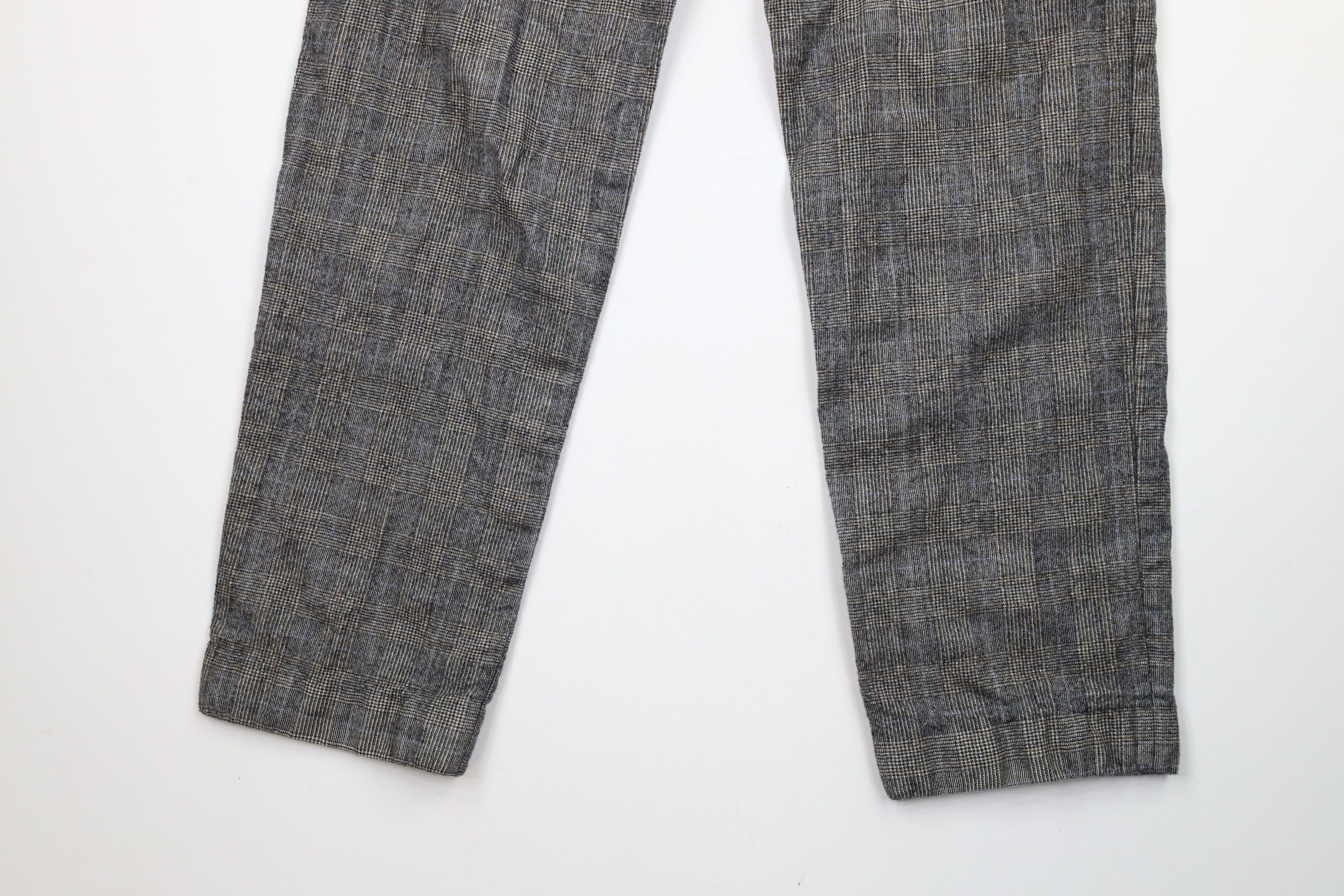 Vintage Vintage 90s Streetwear Wool Pleated Chino Pants Houndstooth Size US 32 / EU 48 - 11 Thumbnail