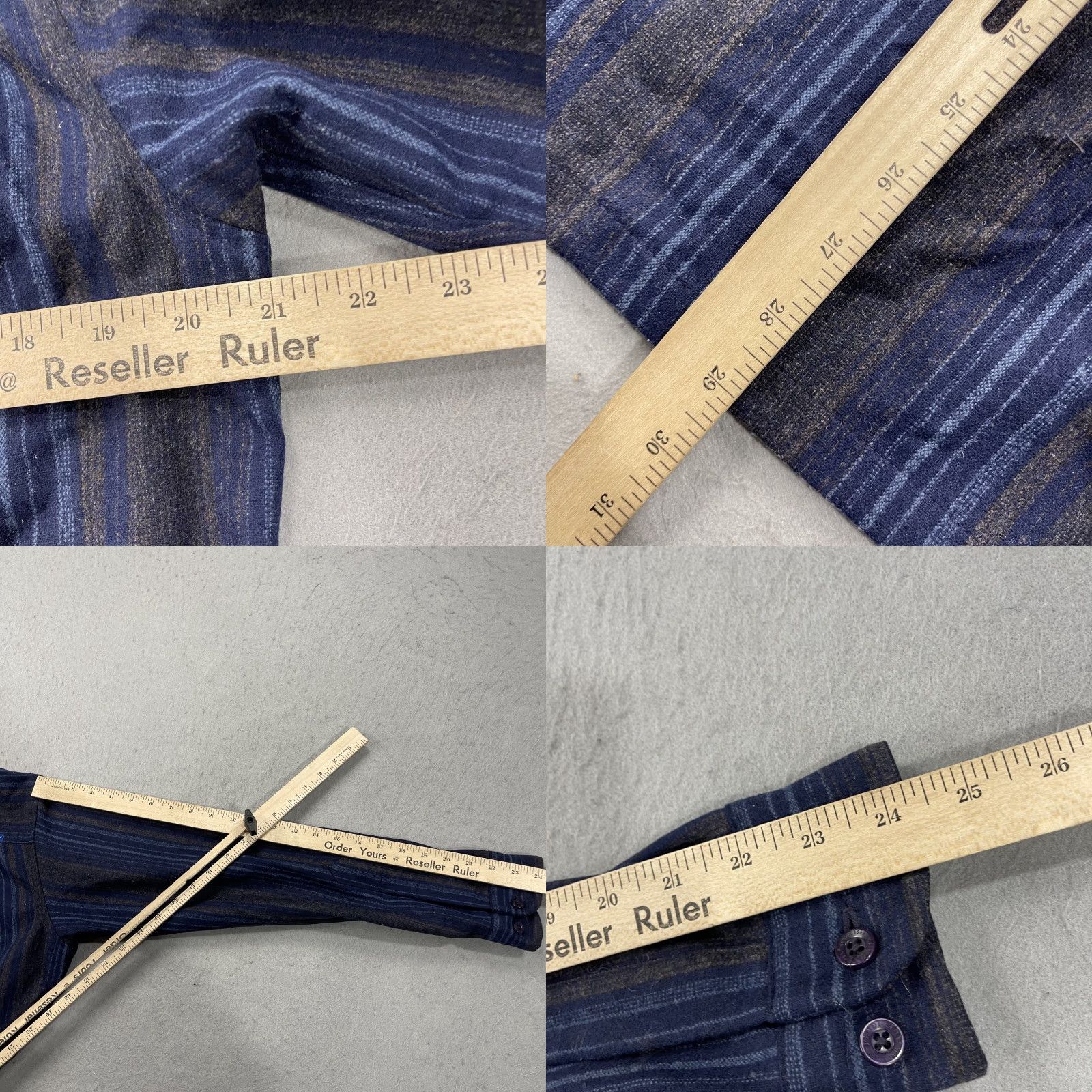 Pendleton VINTAGE Pendleton Board Shirt Mens M Blue Wool Flannel Button-Up Shirt Casual, Travel USA 90s Mens Size US M / EU 48-50 / 2 - 8 Thumbnail