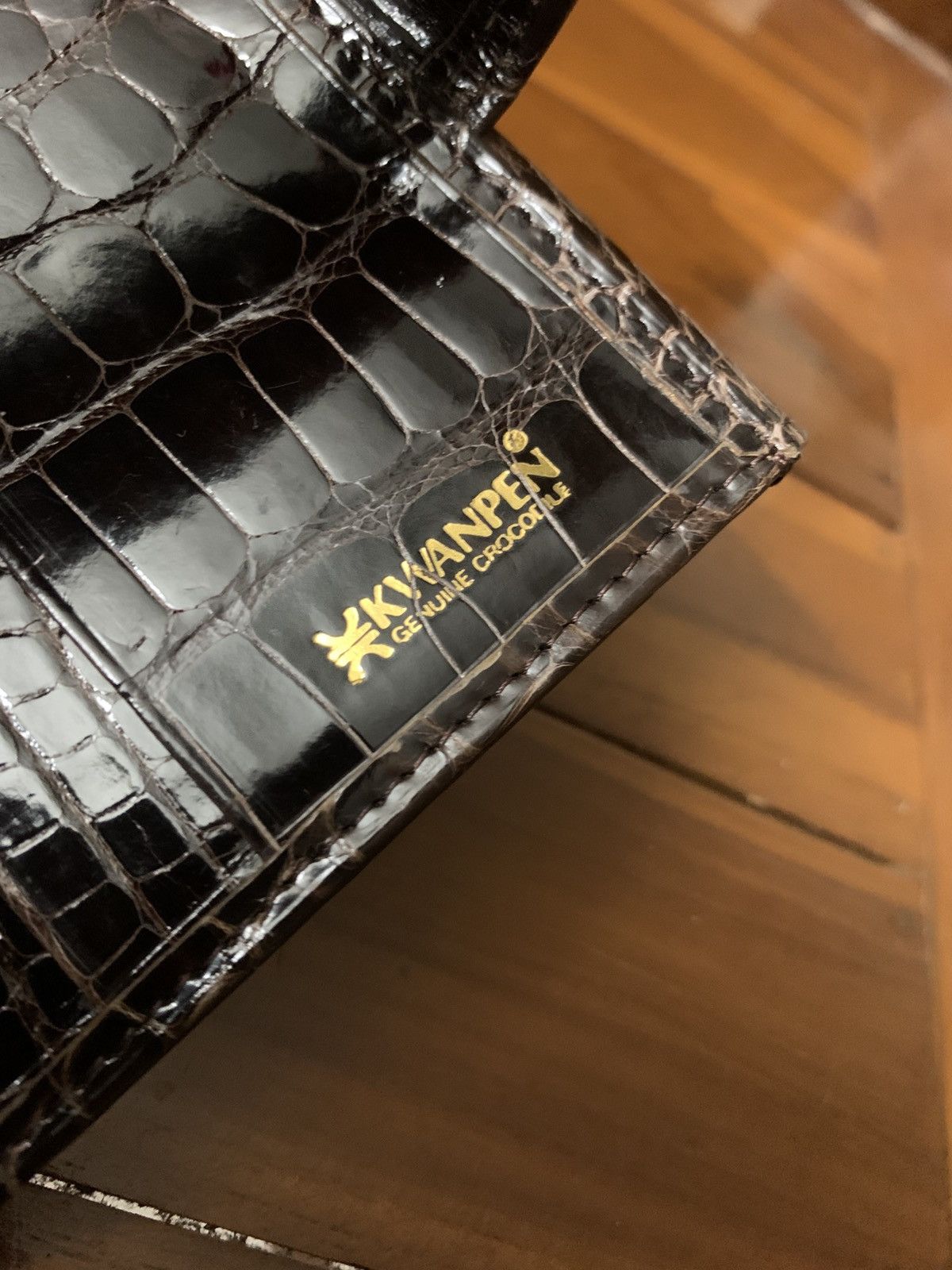 KWANPEN Kwanpen crocodile leather wallet Size ONE SIZE - 9 Thumbnail