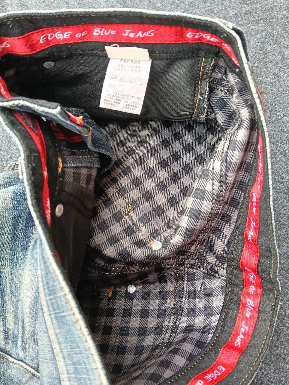 Edwin EDWIN EDGE–Crazy fade, true vintage vibes. Rare Japan denim. Size US 30 / EU 46 - 10 Thumbnail