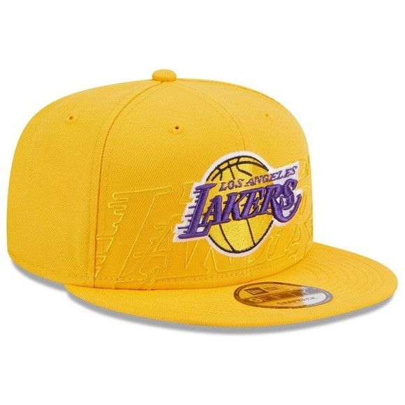 NBA New Los Angeles Lakers New Era Gold 2023 NBA Draft 9FIFTY Sn Size ONE SIZE - 1 Thumbnail