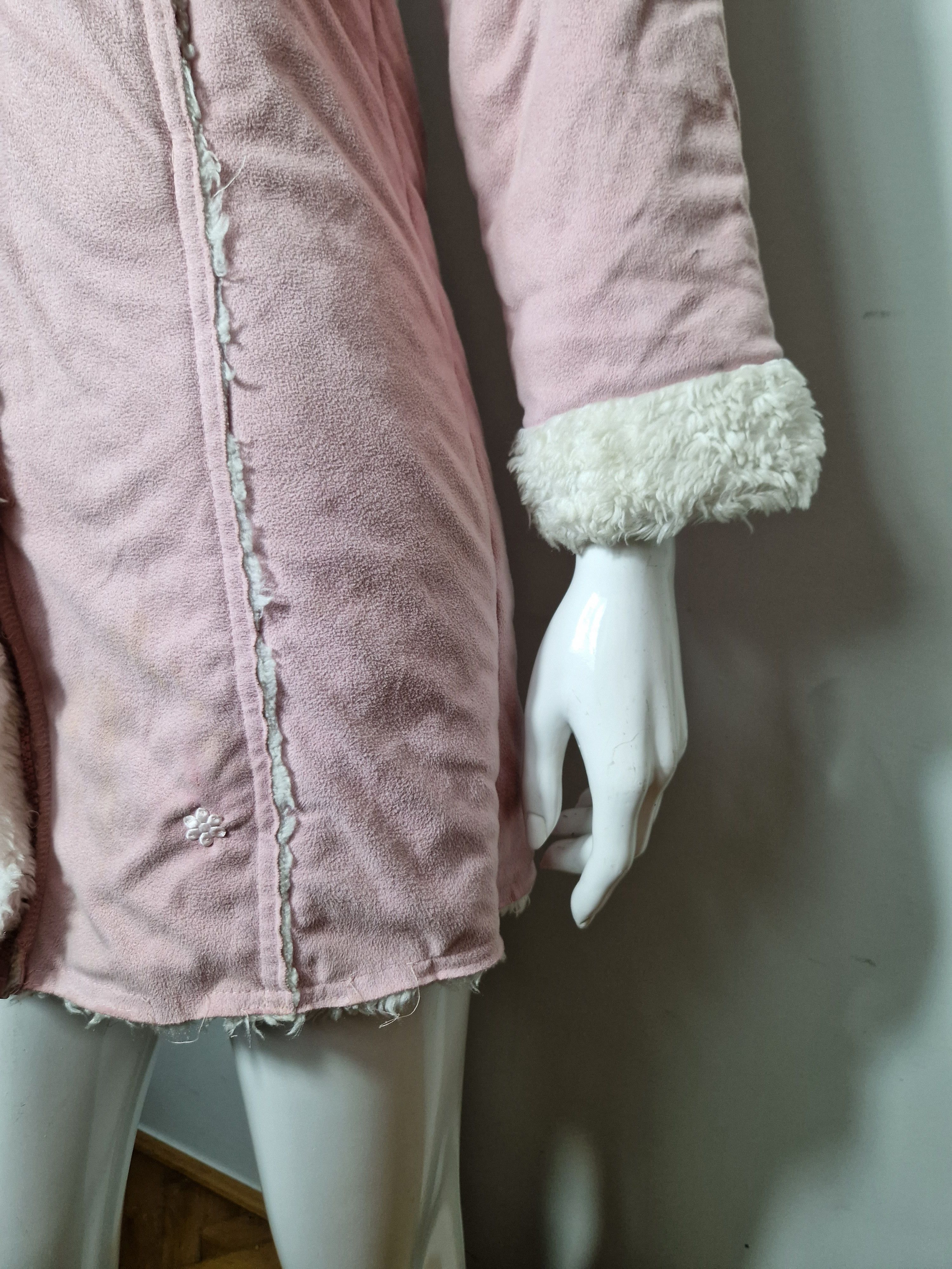 Japanese Brand × Vintage vintage avant garde faux fur penny lane coat 90s y2k Size S / US 4 / IT 40 - 2 Thumbnail