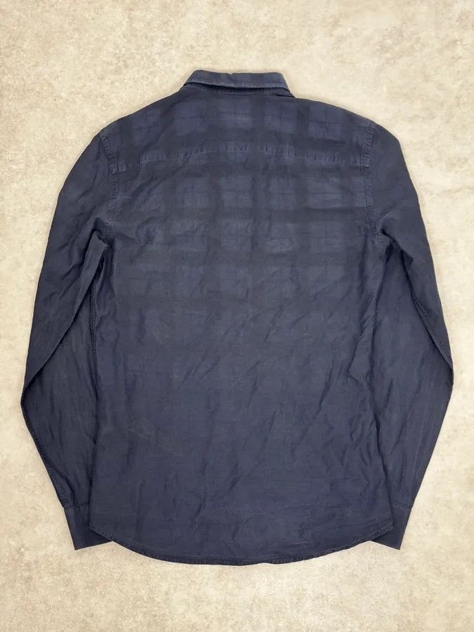 Givenchy Givenchy Navy Checkered Classic Shirt Size US S / EU 44-46 / 1 - 4 Thumbnail