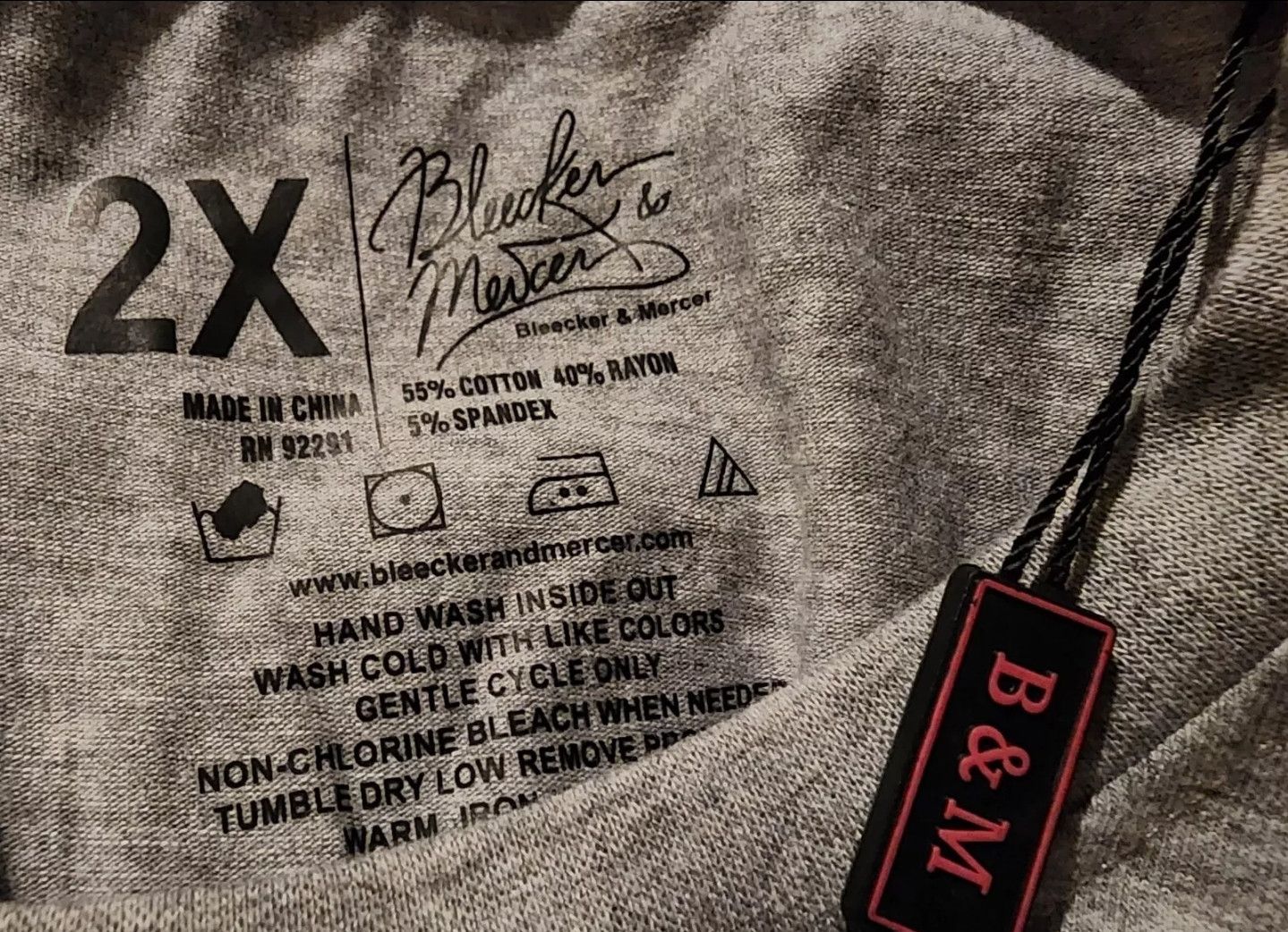 Other NEW Bleecker & Mercer RARE LongSlv T-Shirt 3D HIP HOP 2X NwT Size US XXL / EU 58 / 5 - 5 Thumbnail