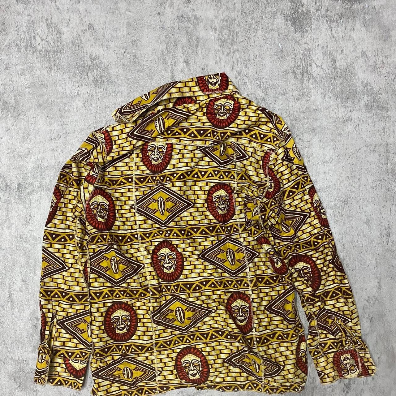 Other Gold Shirt vinatge beach summer Size US L / EU 52-54 / 3 - 3 Thumbnail
