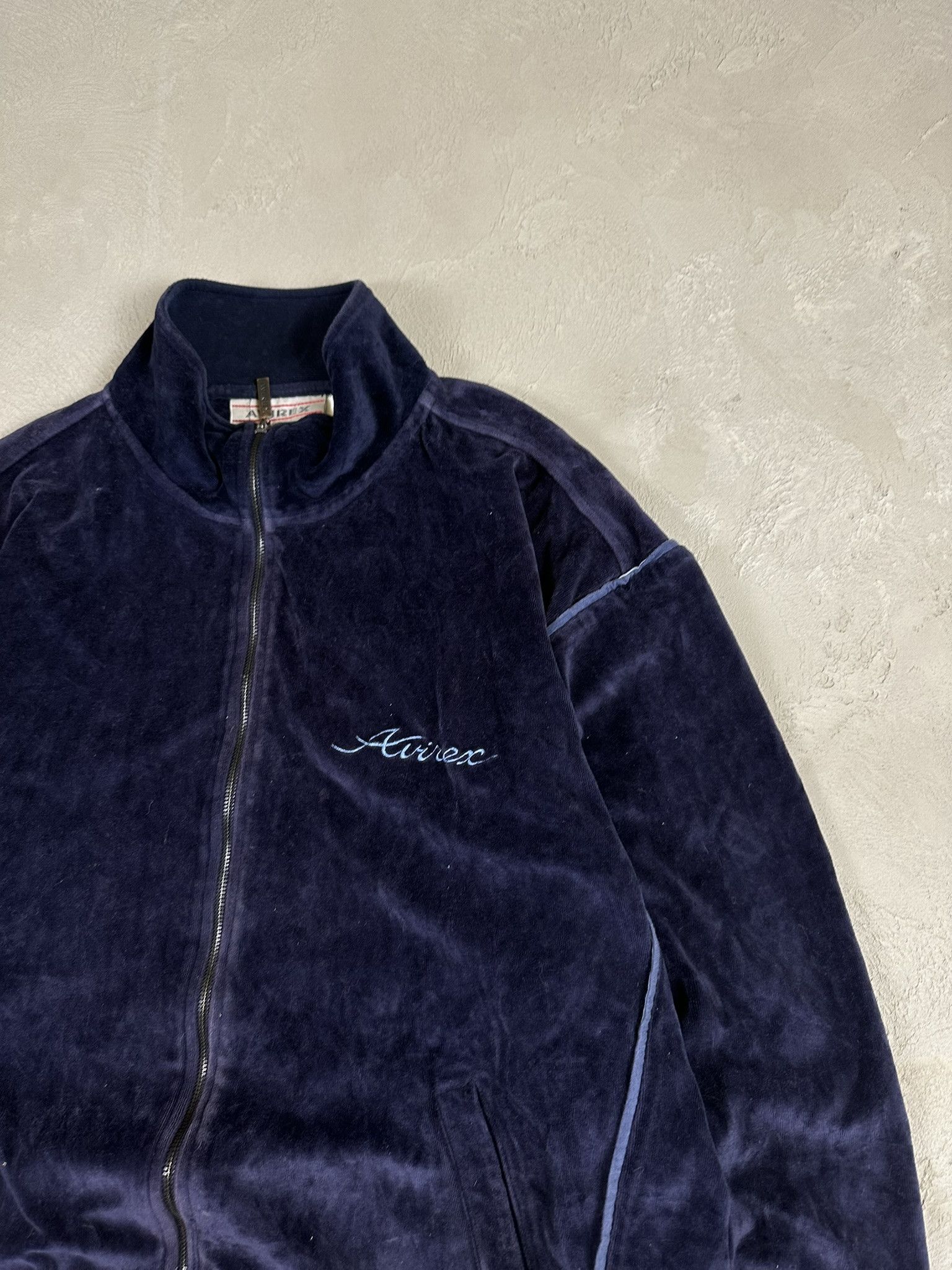 Avirex Vintage Y2k Avirex Velvet Boxy Oversized Sweatshirt Size US XL / EU 56 / 4 - 7 Thumbnail