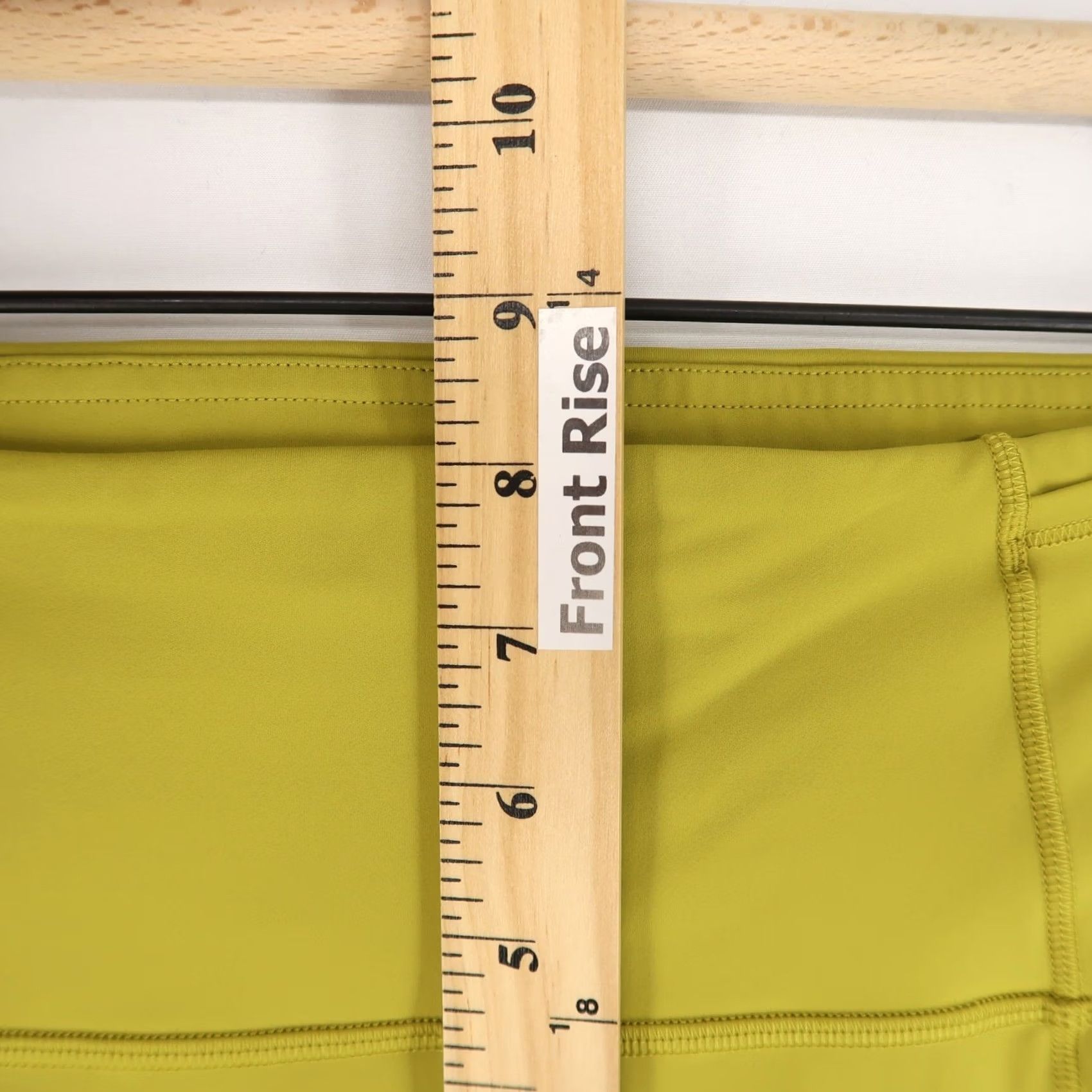 Lululemon Lululemon Womens Leggings 4 Golden Lime High Rise Fast Free Side Pockets Size 27" / US 4 / IT 40 - 5 Thumbnail