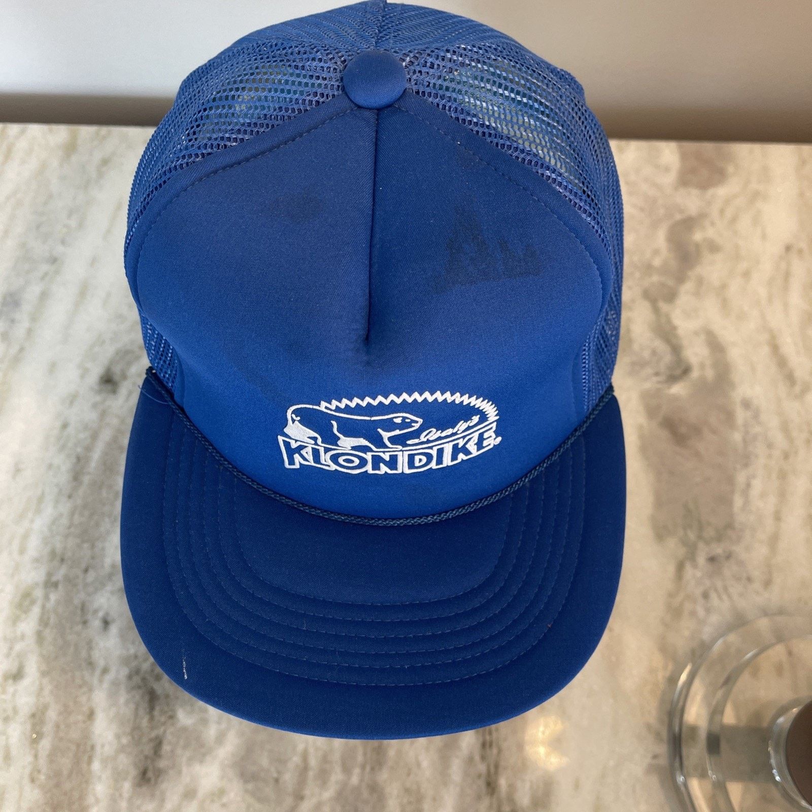 Vintage Klondike Bar Isalys Trucker Hat Vtg Snapback Cap Ice Cream Size ONE SIZE - 4 Thumbnail