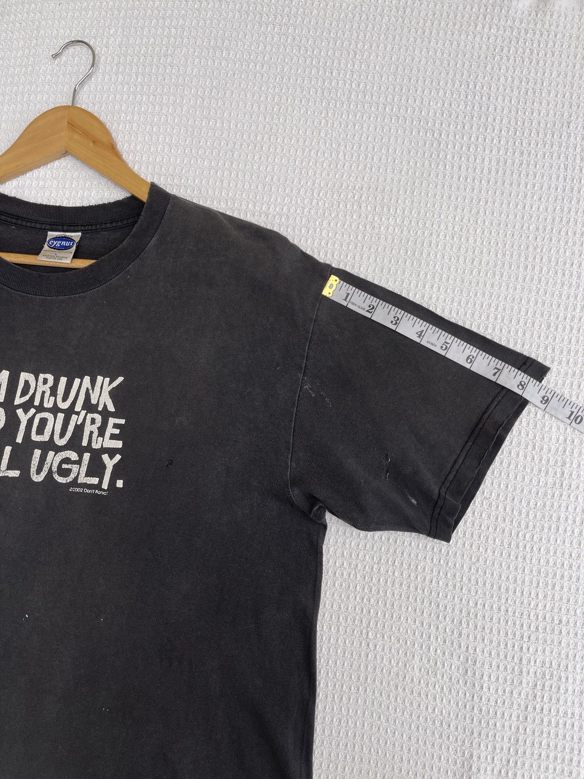 Vintage Rare🔥Vintage 90s THRASHED FADED Don’t Panic Tee Size US L / EU 52-54 / 3 - 16 Thumbnail