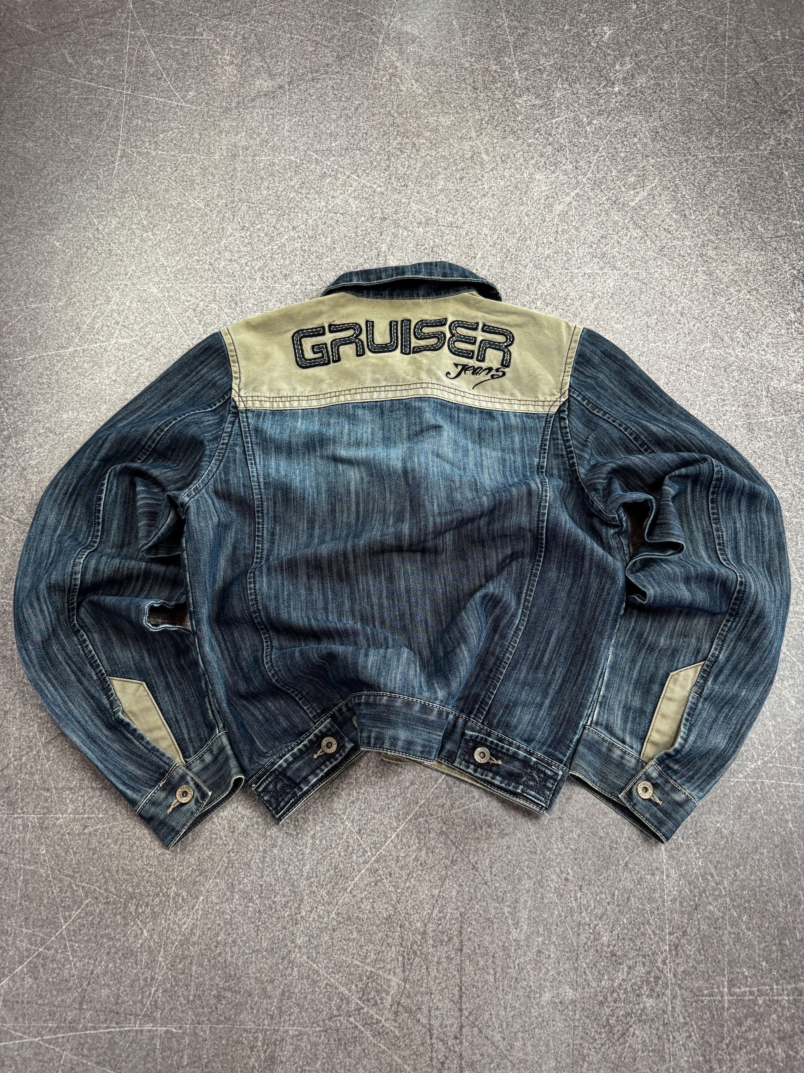 Other VTG Avant Garde Rick Owens Style Washed Jeans Jacket 90s Size US M / EU 48-50 / 2 - 2 Thumbnail