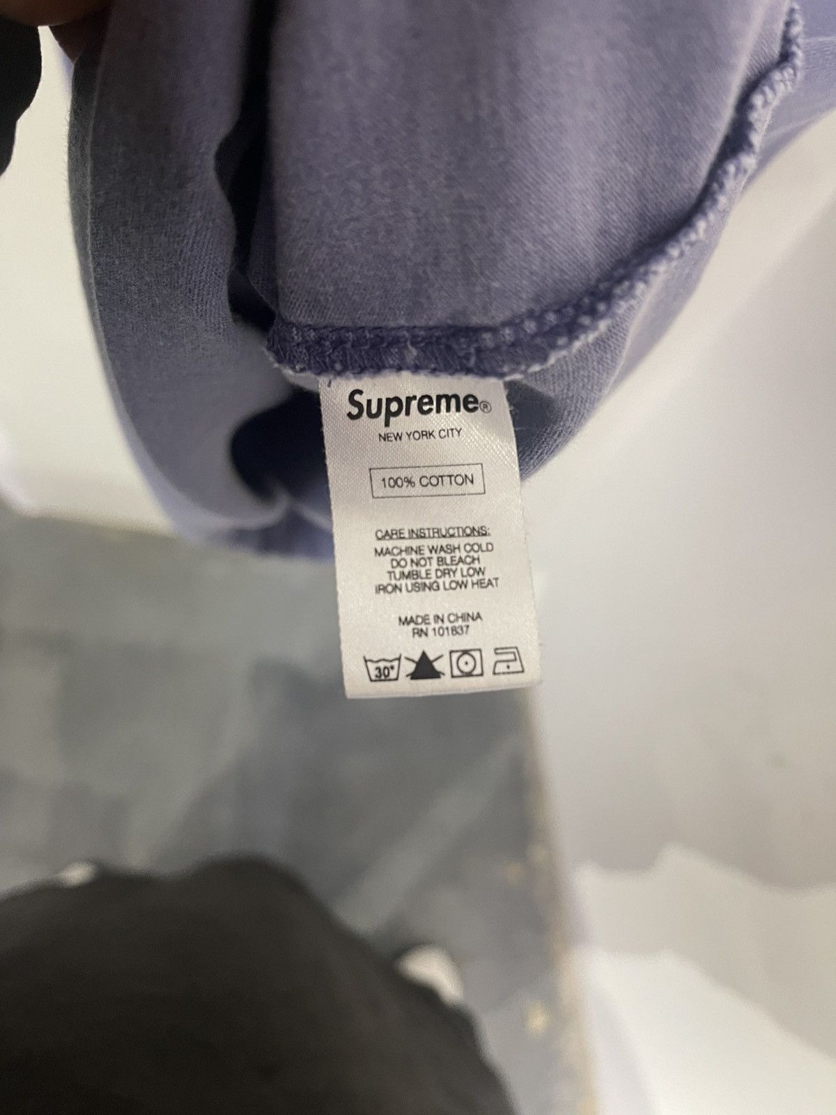 Supreme Supreme script tee shirt Size US M / EU 48-50 / 2 - 5 Thumbnail