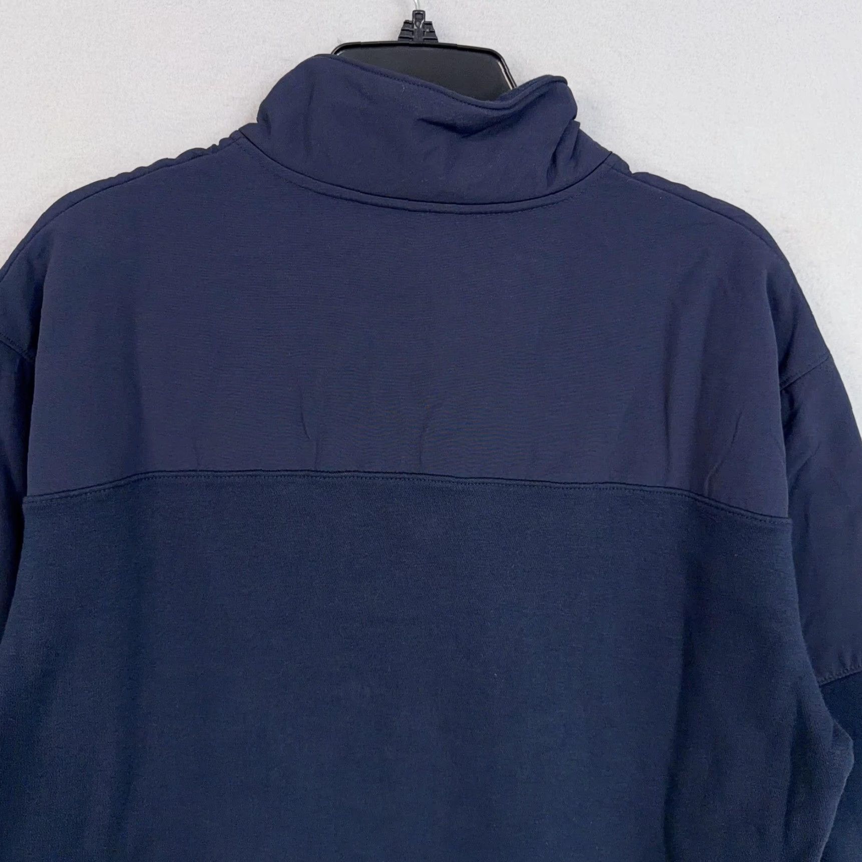 Vintage bigcotton Jackson Hole Sweatshirt Mens L Blue Mock Neck Fleece Kangaroo Pocket Wyoming NWT Size US L / EU 52-54 / 3 - 7 Thumbnail