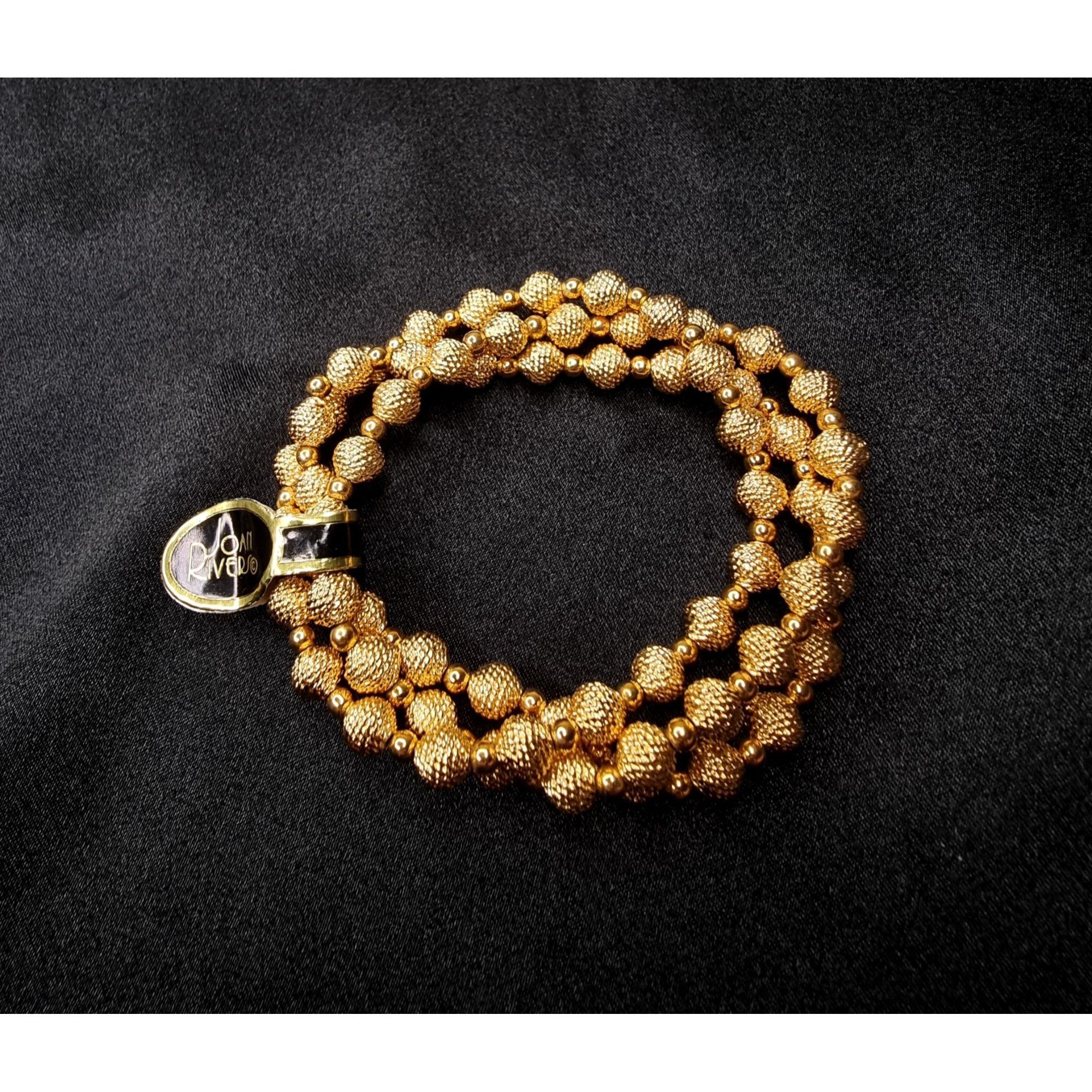 Joan Rivers Vintage Joan Rivers Classics Collection Gold-Tone Beaded Tri Size ONE SIZE - 1 Thumbnail