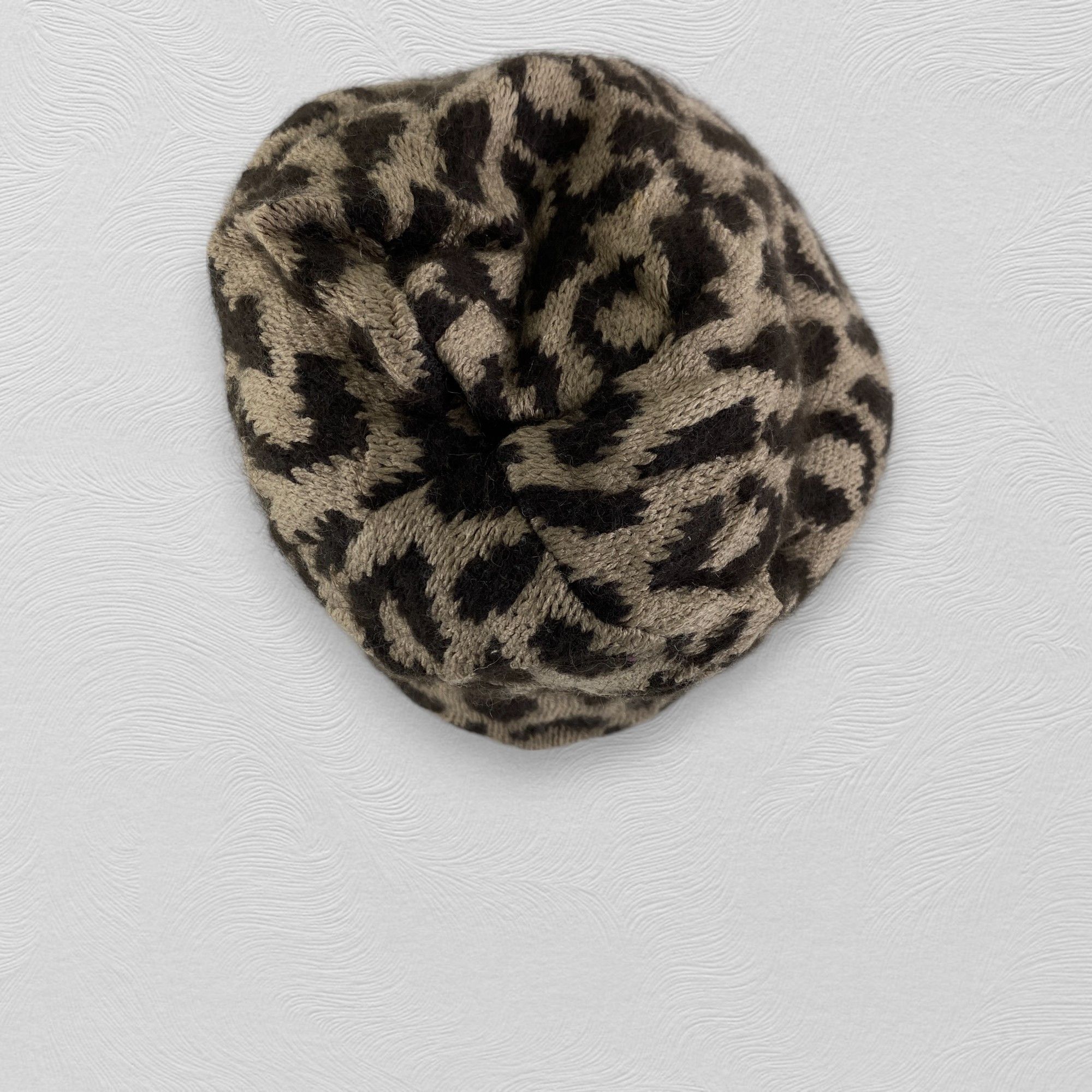 Japanese Brand Vintage Leopard Snow Cap Hat Beanie -BN503 Size ONE SIZE - 3 Thumbnail
