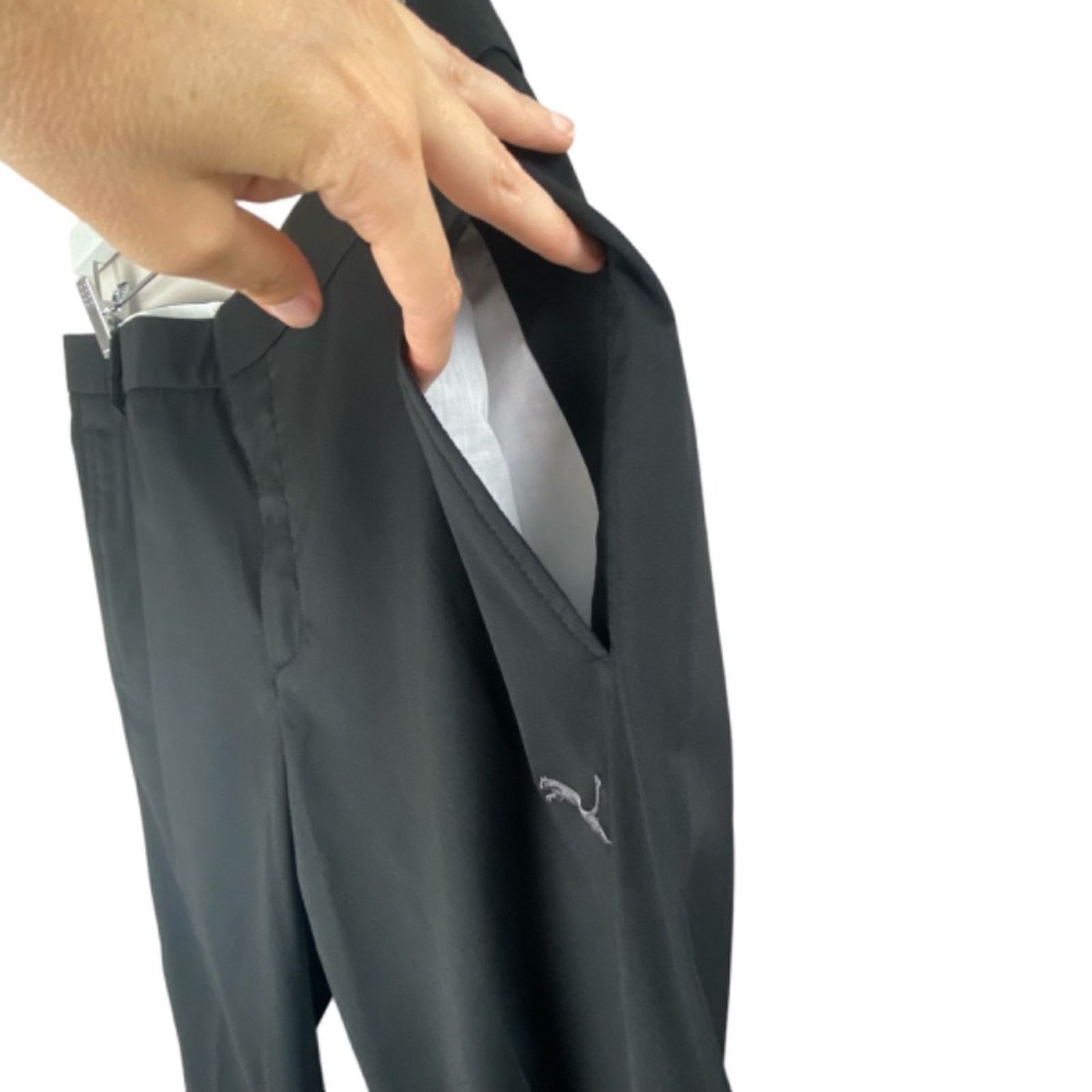 Puma PUMA - Men’s Golf Pants in Black Size 32x32 Size US 32 / EU 48 - 4 Thumbnail