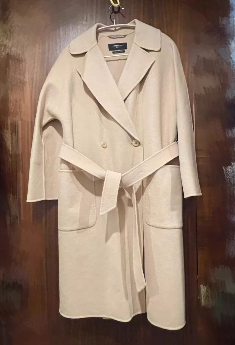 Max Mara Max Mara Wool coat Size L / US 10 / IT 46 - 1 Thumbnail