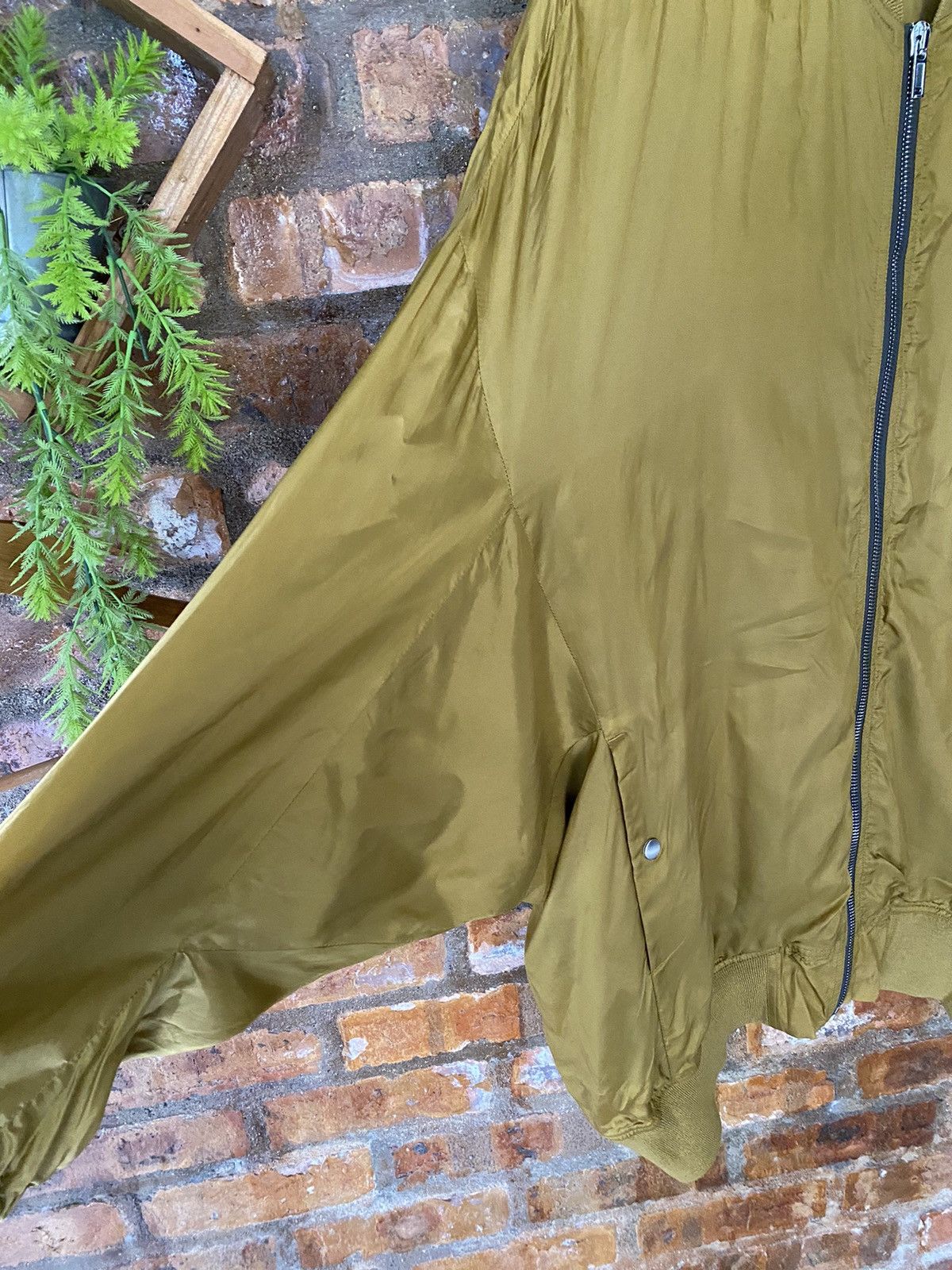 Rick Owens × Rick Owens Drkshdw Rick Owens 72 Sulphate oversize light bomber jacket Size US L / EU 52-54 / 3 - 7 Thumbnail