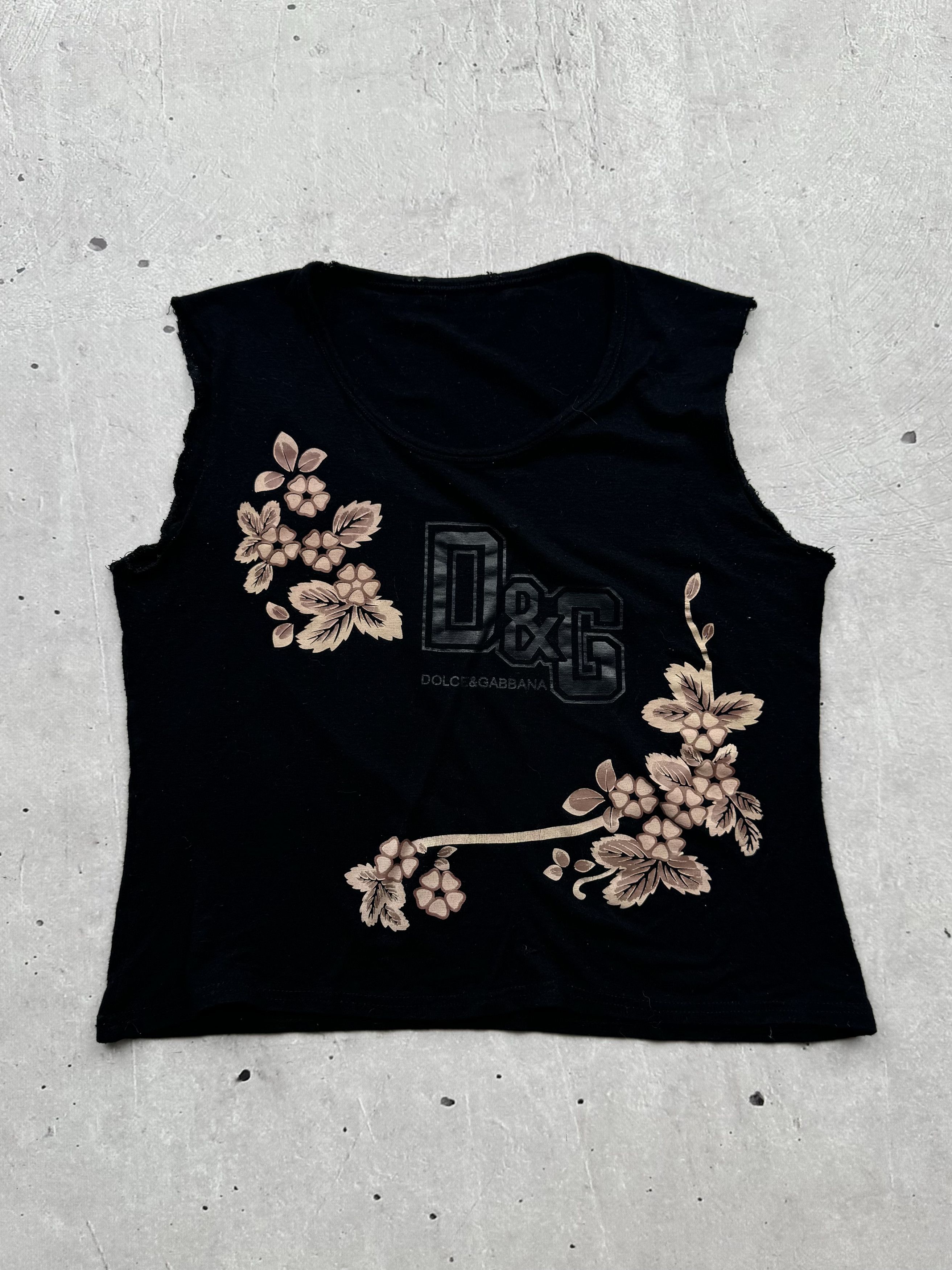Vintage Dolce & Gabbana Vintage Tank Top Size S / US 4 / IT 40 - 1 Thumbnail