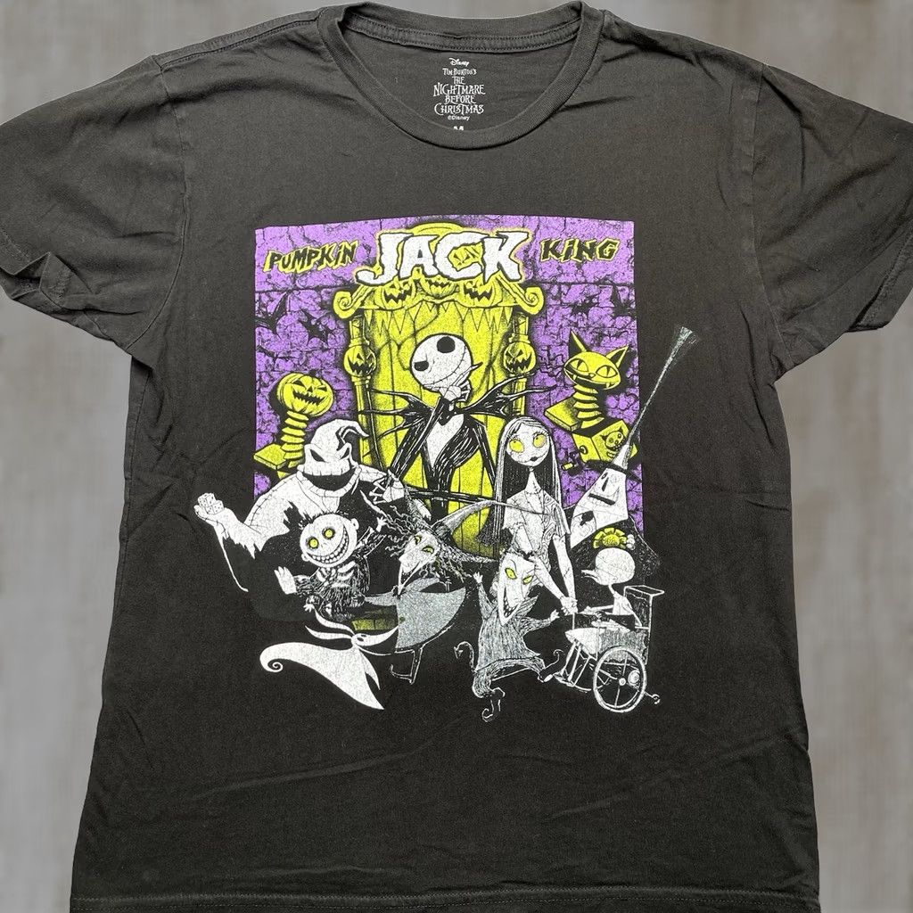 Disney Nightmare Before Christmas Shirt Men’s M The Misfits Rock Disney Black Christmas T-Shirt Mens M Size US M / EU 48-50 / 2 - 1 Thumbnail