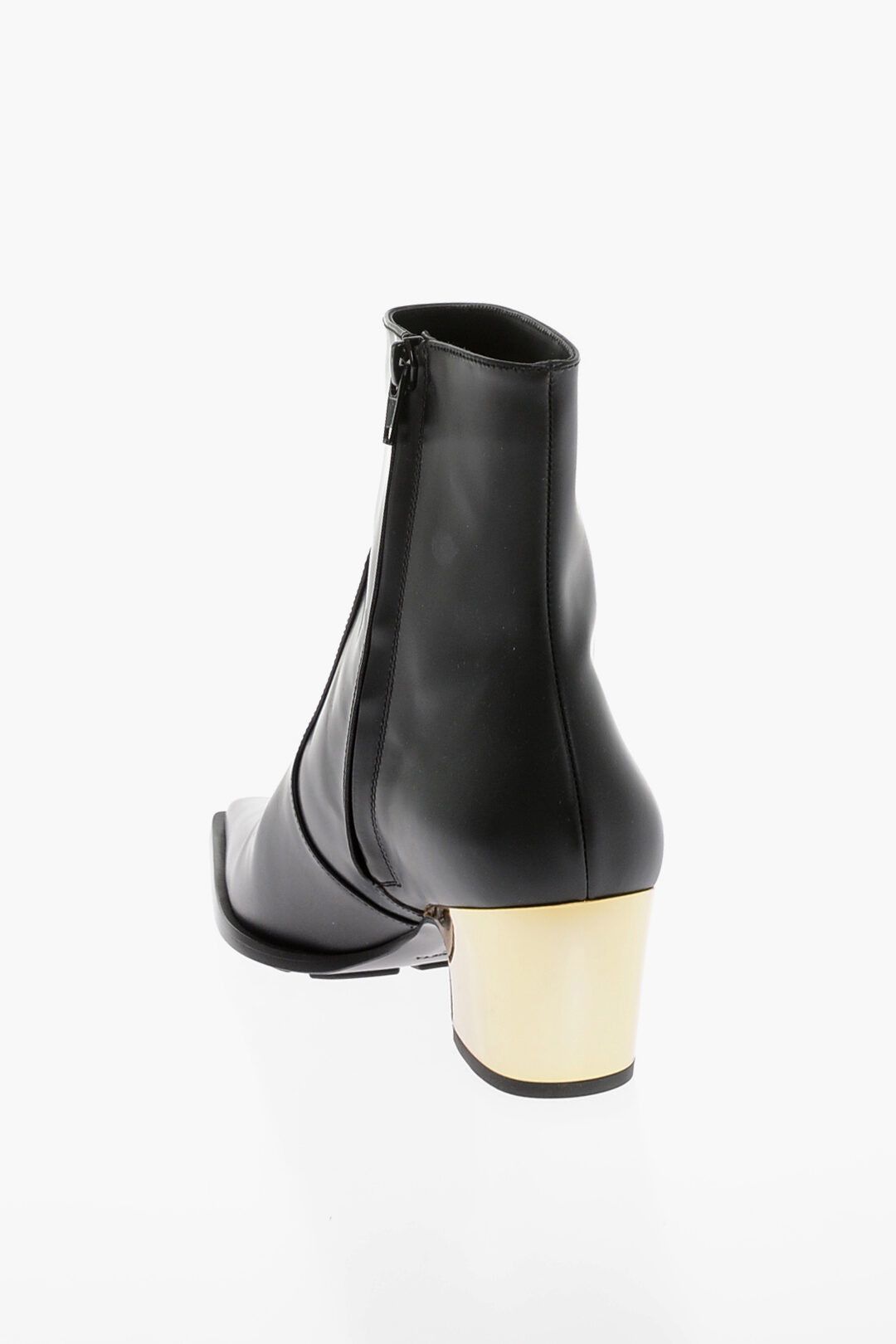Bottega Veneta og1mm0825 Leather Tokyo Western Booties in Black Size US 6 / IT 36 - 3 Thumbnail