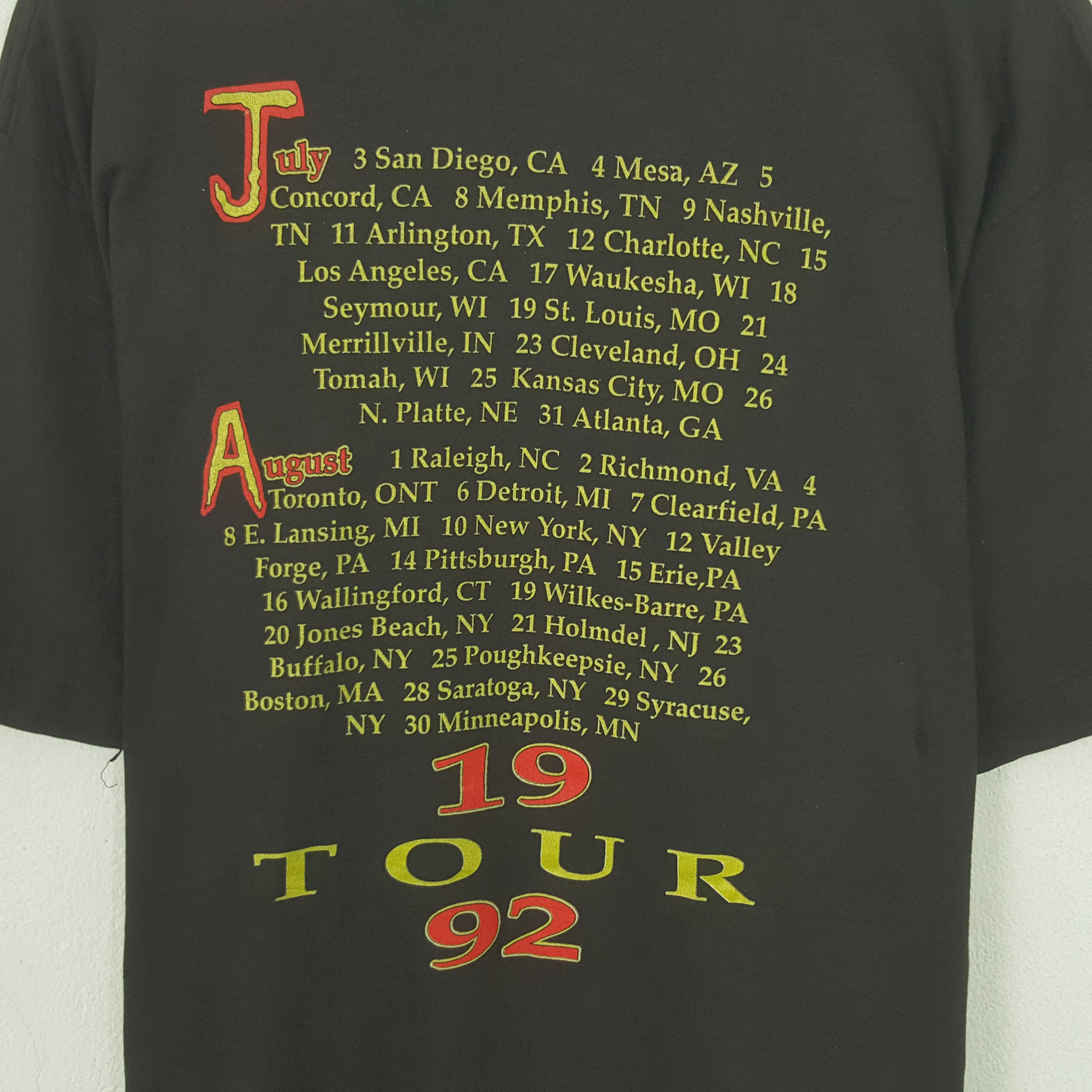 Band Tees Vintage Richard Marx American Rock Band 1992 Tour Tshirt Size US L / EU 52-54 / 3 - 4 Thumbnail