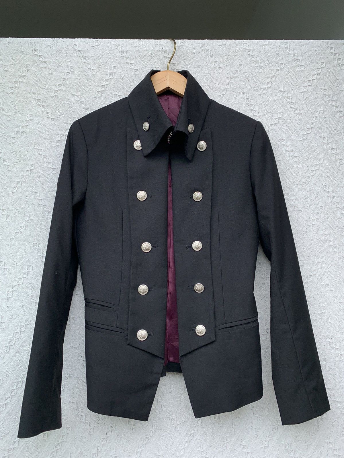 Japanese Brand No Id Napoleon Black Jacket Size US S / EU 44-46 / 1 - 1 Thumbnail