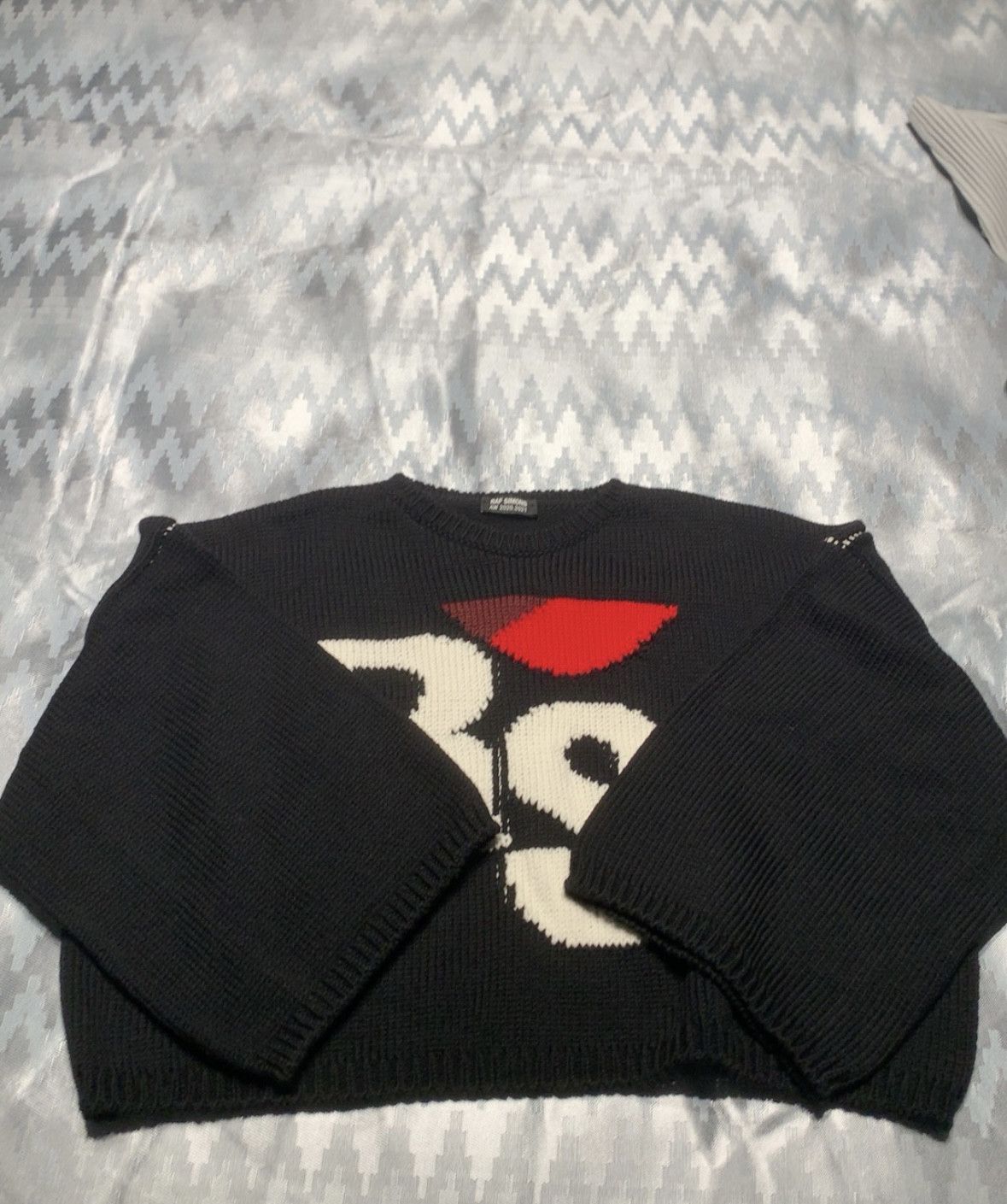 Raf Simons Raf Black Sweater Size US XS / EU 42 / 0 - 5 Thumbnail