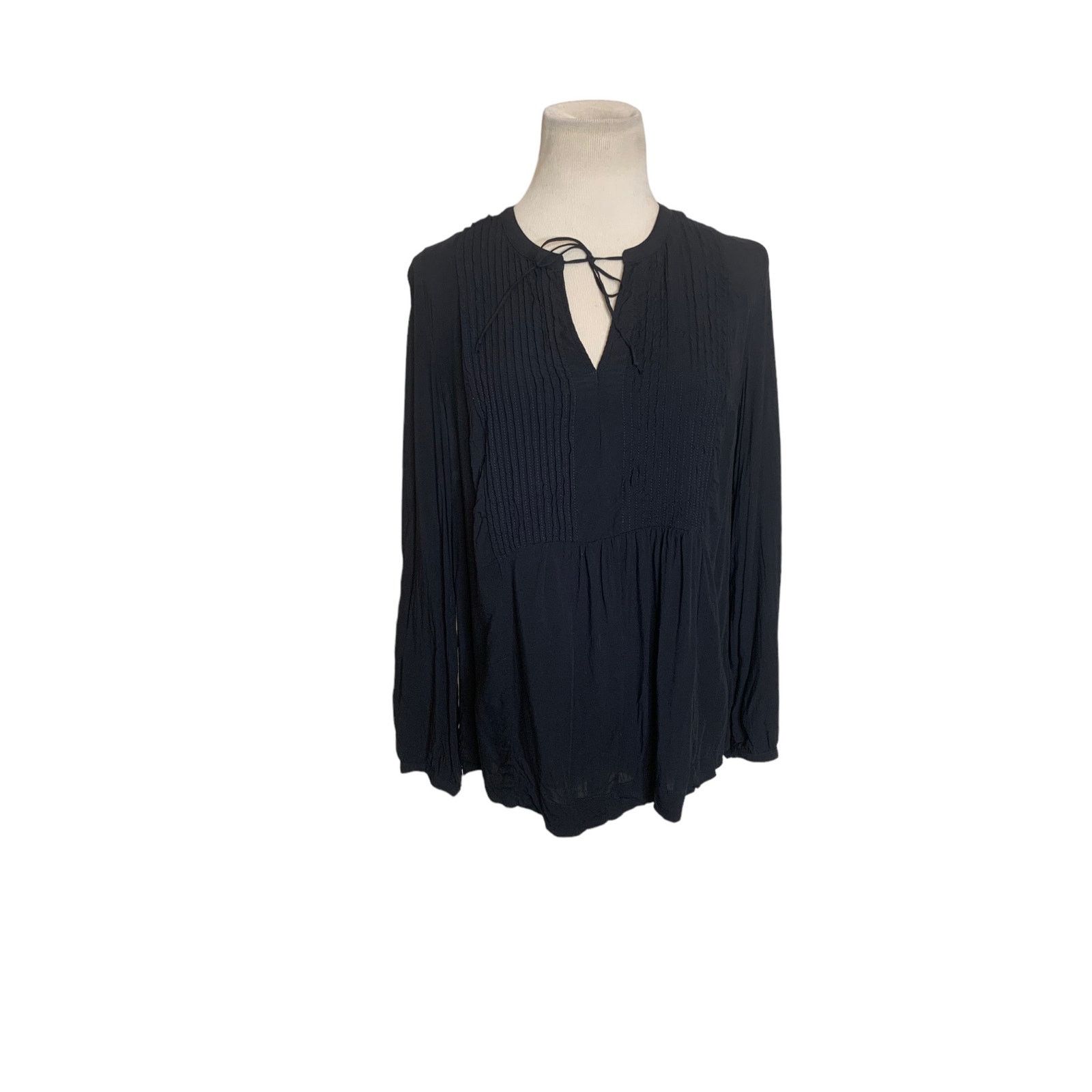 Old Navy Old Navy black long sleeves tunic top size Small Size S / US 4 / IT 40 - 7 Thumbnail