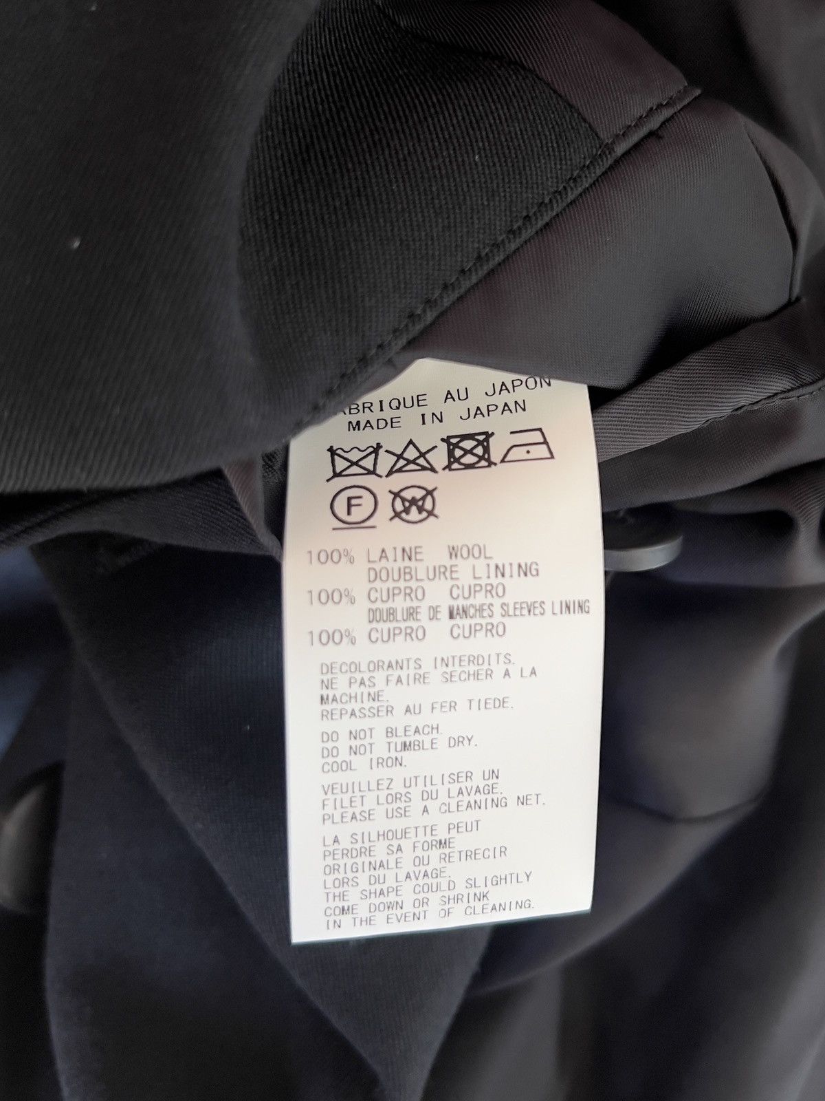 Yohji Yamamoto Yohji Yamamoto Pour Homme - 5 BELTS DOUBLE BREASTED JACKET Size US M / EU 48-50 / 2 - 14 Thumbnail