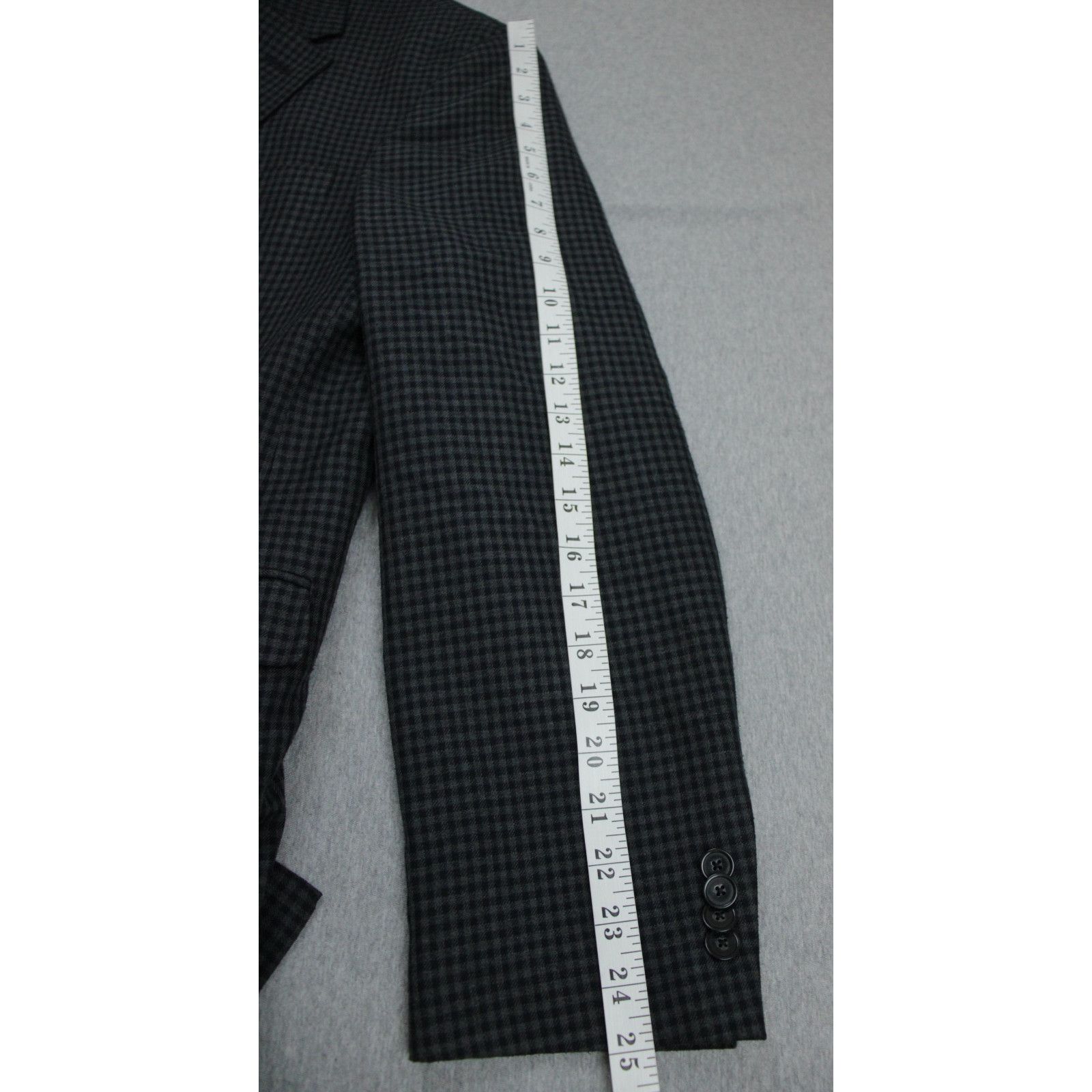 Tommy Hilfiger Tommy Hilfiger Blazer Mens Size 40R Gingham Check Size 40R - 8 Thumbnail