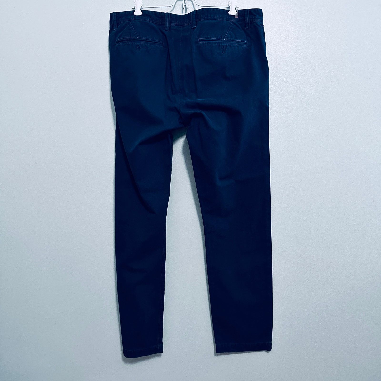 Banana Republic Banana Republic navy Fulton skinny chinos Size US 35 - 3 Thumbnail