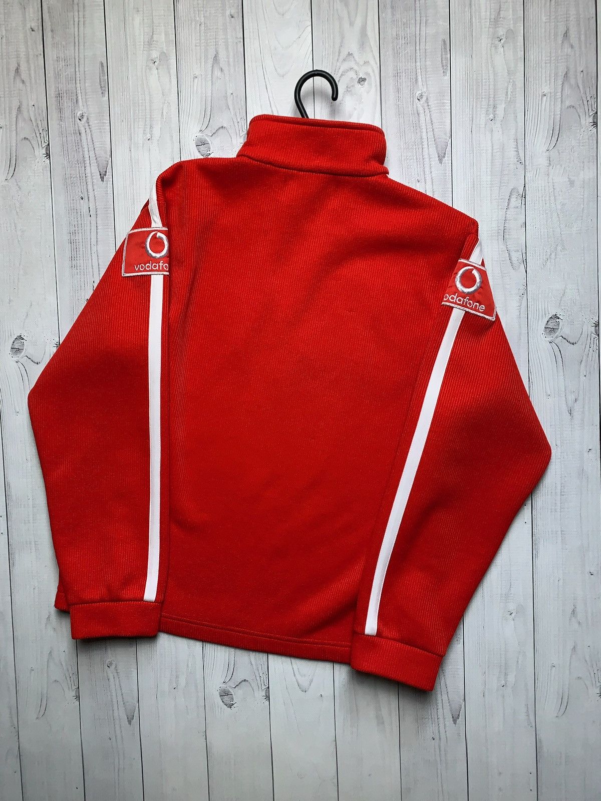 Ferrari × Vintage Vintage Ferrari racing sweatshirt zip 1/3 big logo Fila Size M / US 6-8 / IT 42-44 - 7 Thumbnail