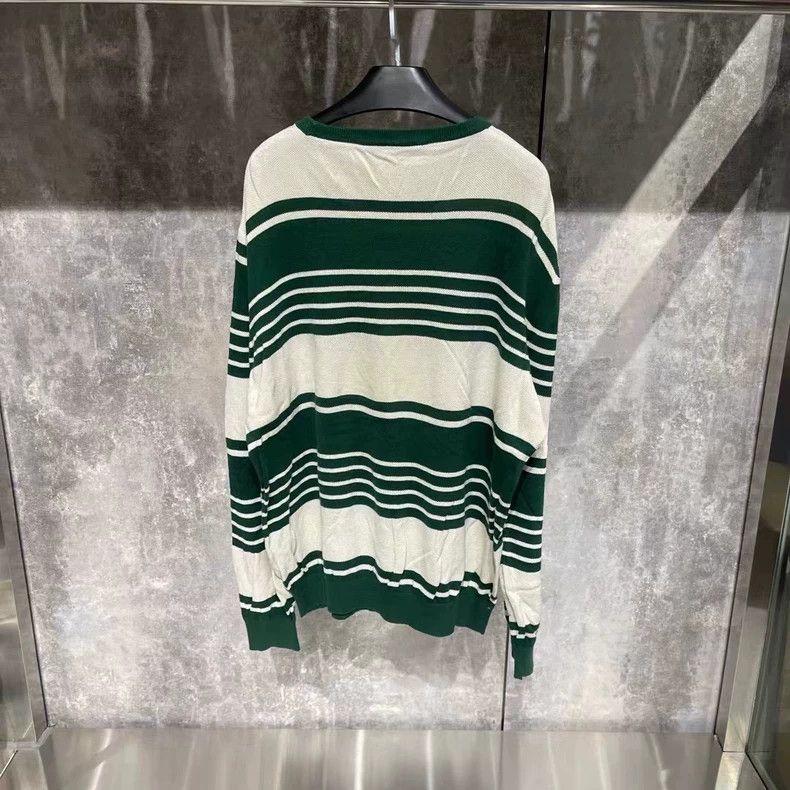Givenchy Givenchy White and Green Striped Hoodie Size US XXL / EU 58 / 5 - 3 Thumbnail