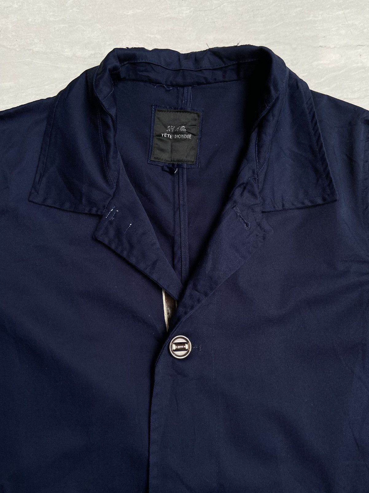 TETE HOMME Navy Jacket